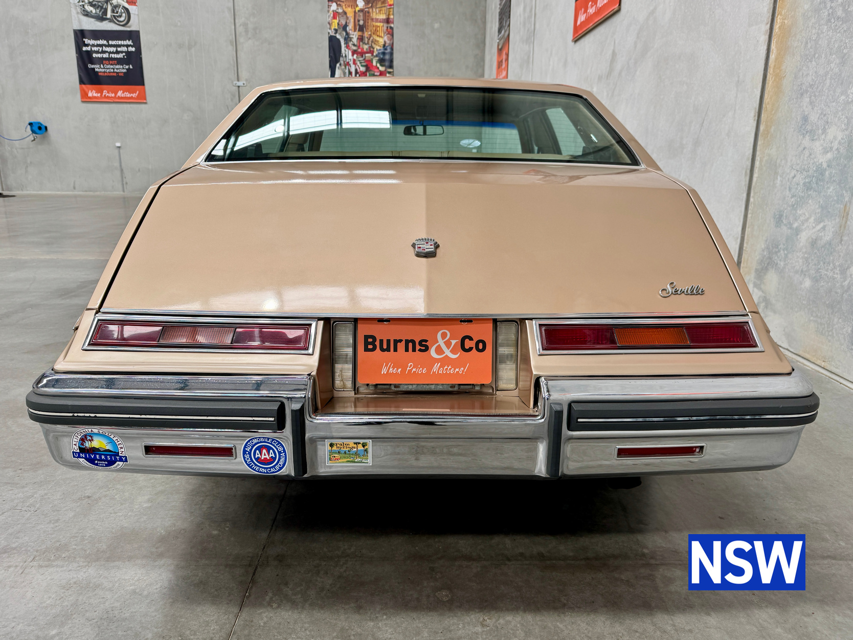1981 CADILLAC SEVILLE 6LT V8 AUTO RHD SEDAN 