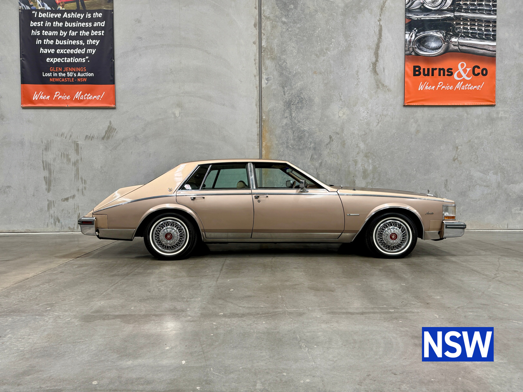 1981 CADILLAC SEVILLE 6LT V8 AUTO RHD SEDAN 