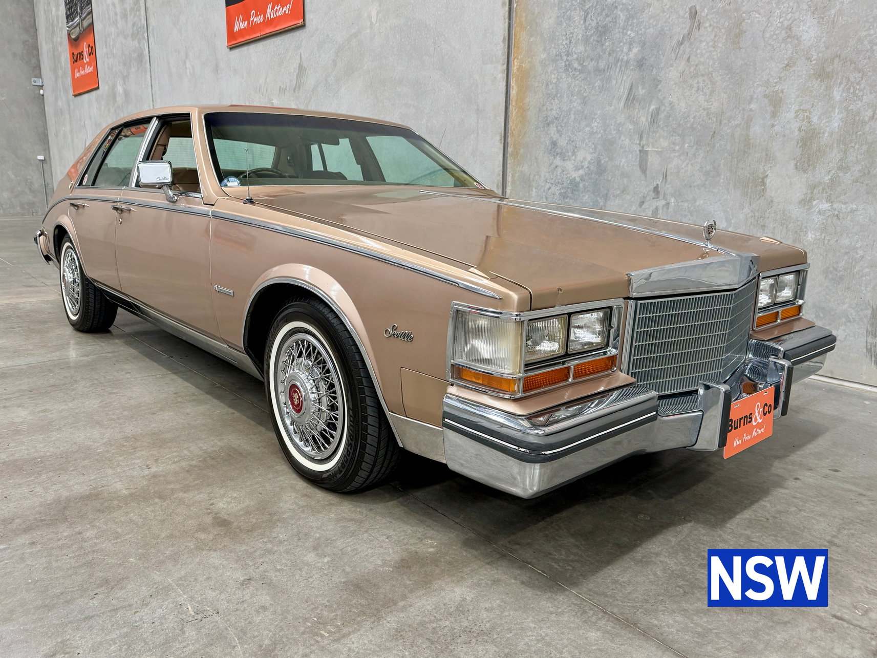 1981 CADILLAC SEVILLE 6LT V8 AUTO RHD SEDAN 