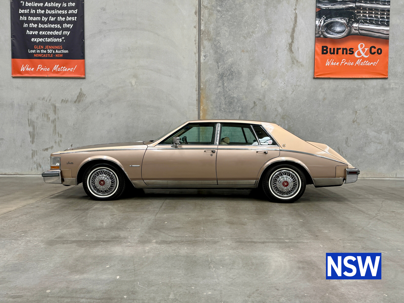 1981 CADILLAC SEVILLE 6LT V8 AUTO RHD SEDAN 