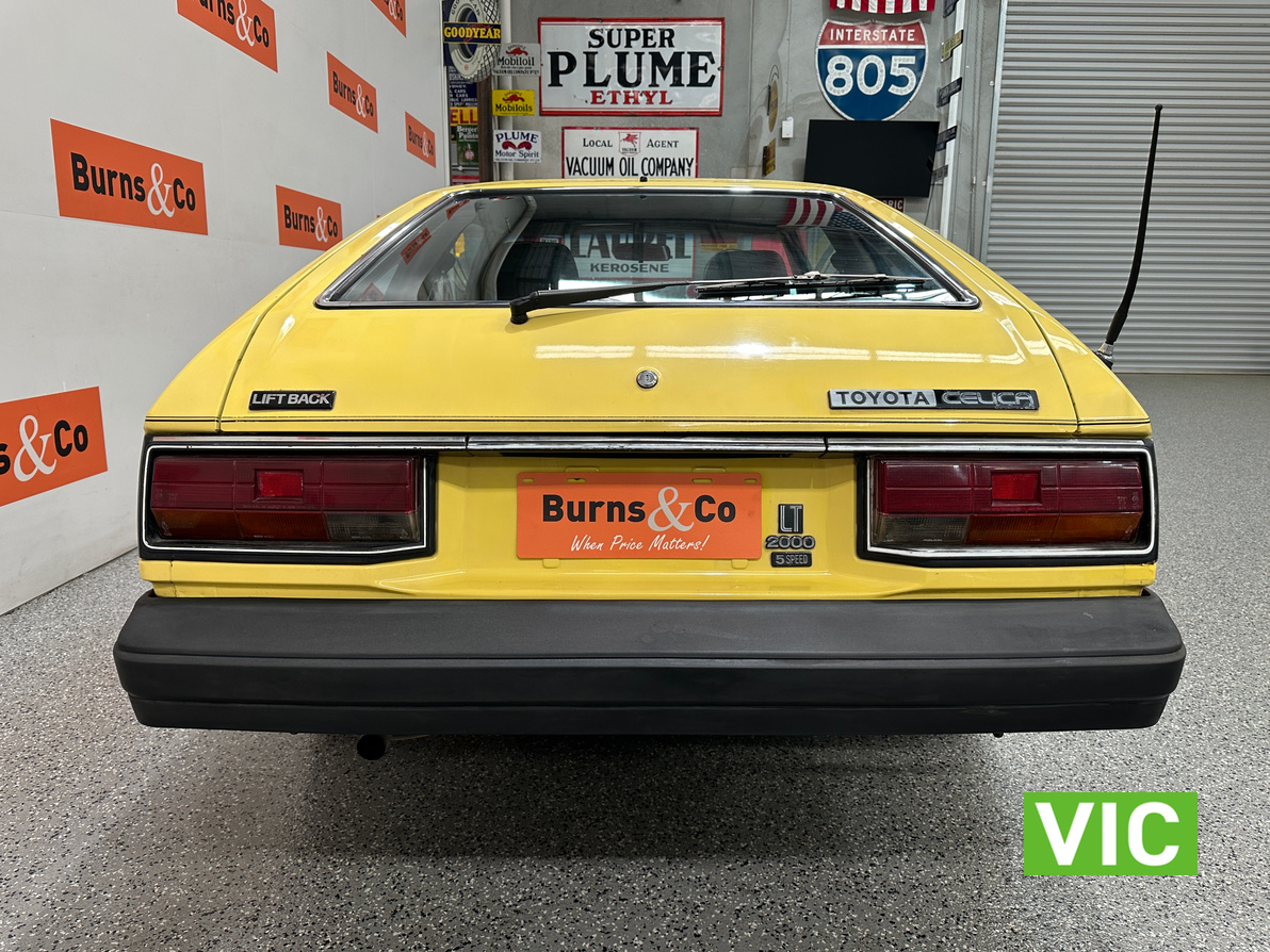 1979 TOYOTA CELICA MANUAL LIFTBACK COUPE