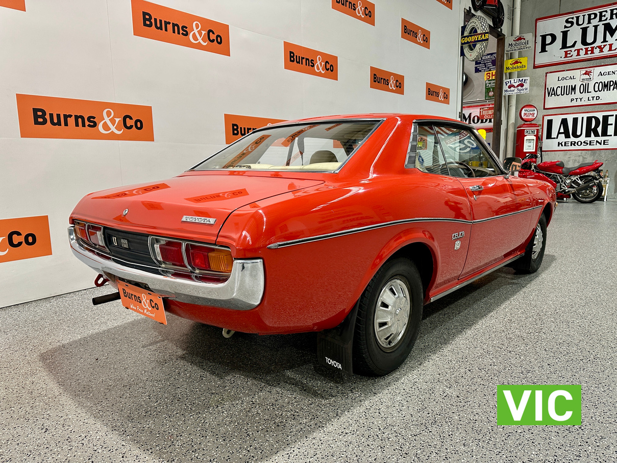 1975 TOYOTA CELICA 1600 AUTOMATIC COUPE