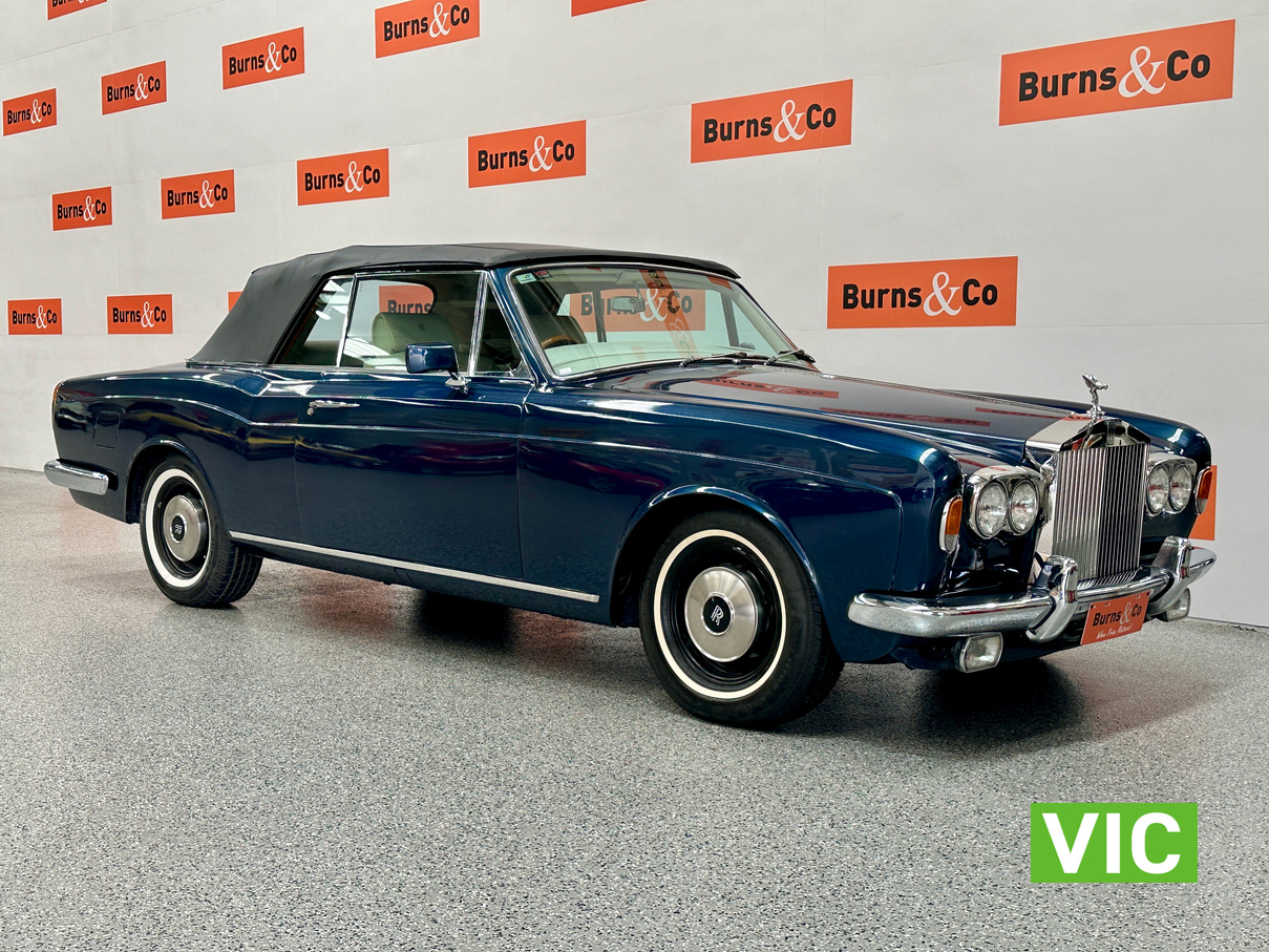 1972 ROLLS ROYCE CORNICHE V8 AUTO CONVERTIBLE