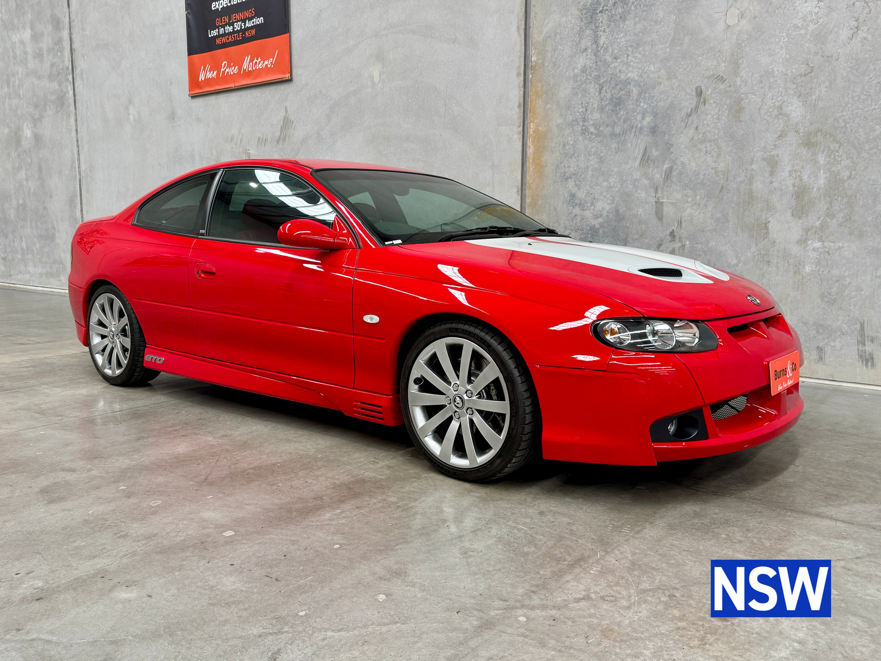 2006 HOLDEN HSV GTO LE BUILD No3 V8 MANUAL COUPE