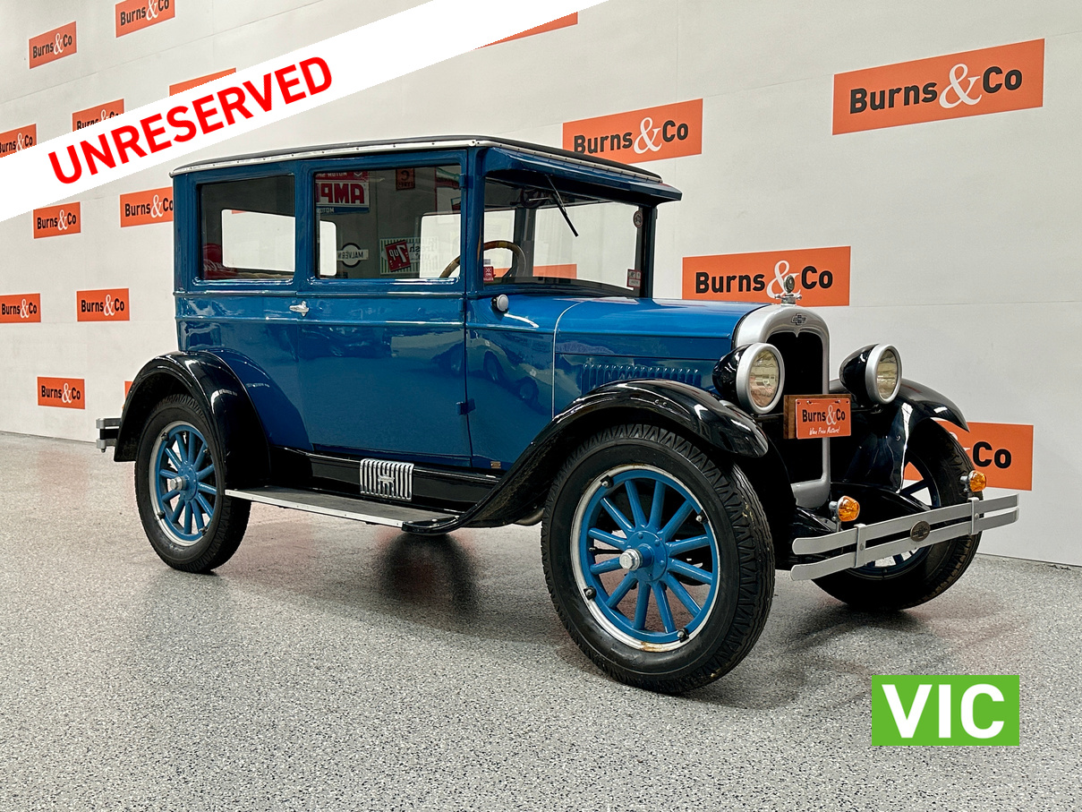 1920s CHEVROLET 2 DOOR 4 CYL MANUAL SEDAN
