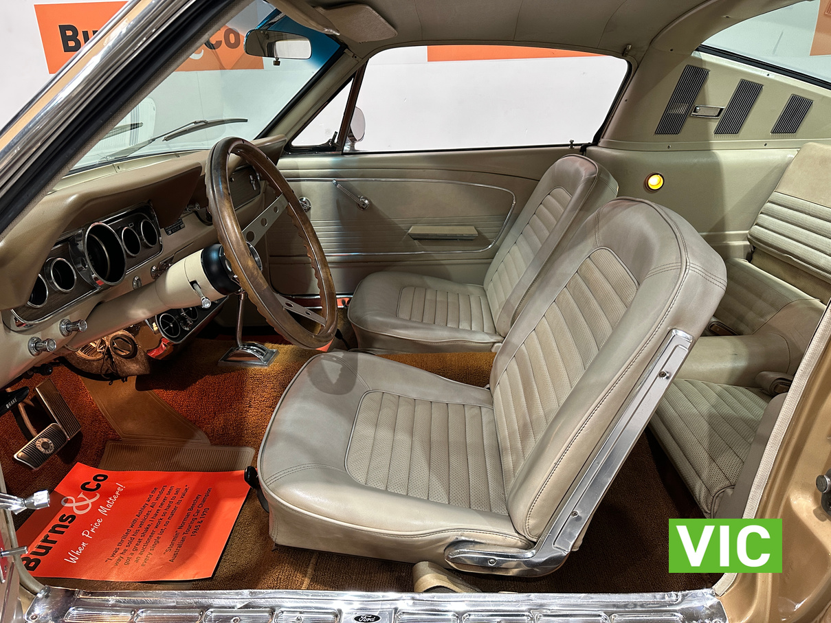 1965 FORD MUSTANG 289 V8 AUTO FASTBACK COUPE 