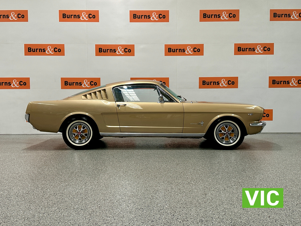 1965 FORD MUSTANG 289 V8 AUTO FASTBACK COUPE 