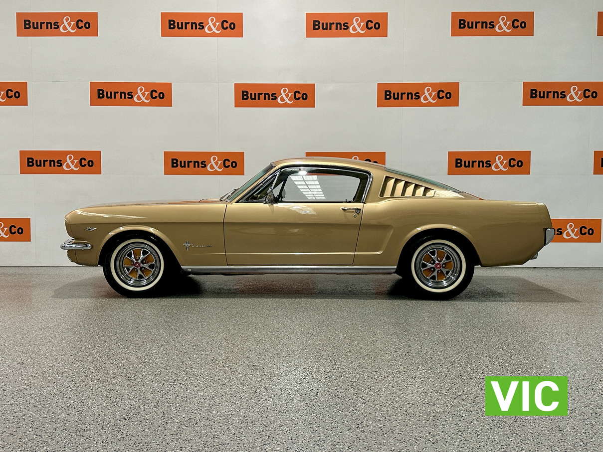 1965 FORD MUSTANG 289 V8 AUTO FASTBACK COUPE 