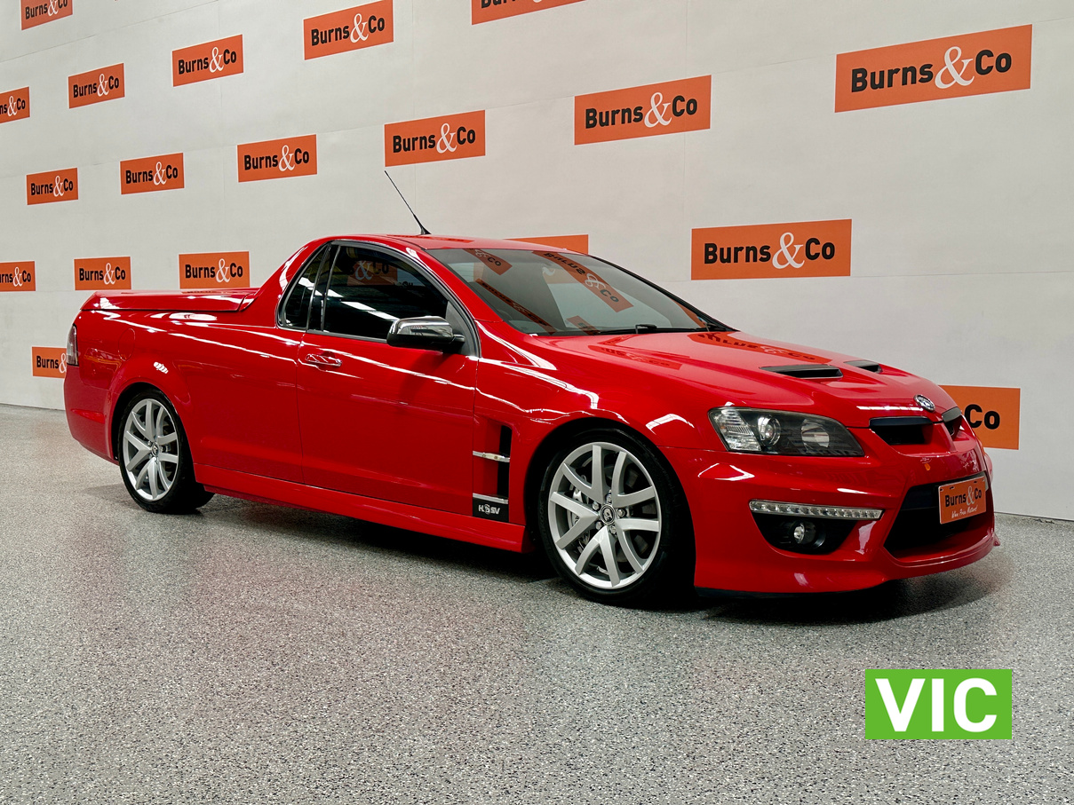 2010 HOLDEN HSV MALOO GXP LS3 MANUAL UTILITY