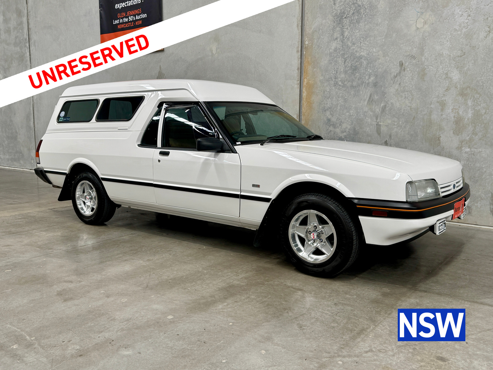 1990 FORD FALCON XF 6 CYL MANUAL PANEL VAN