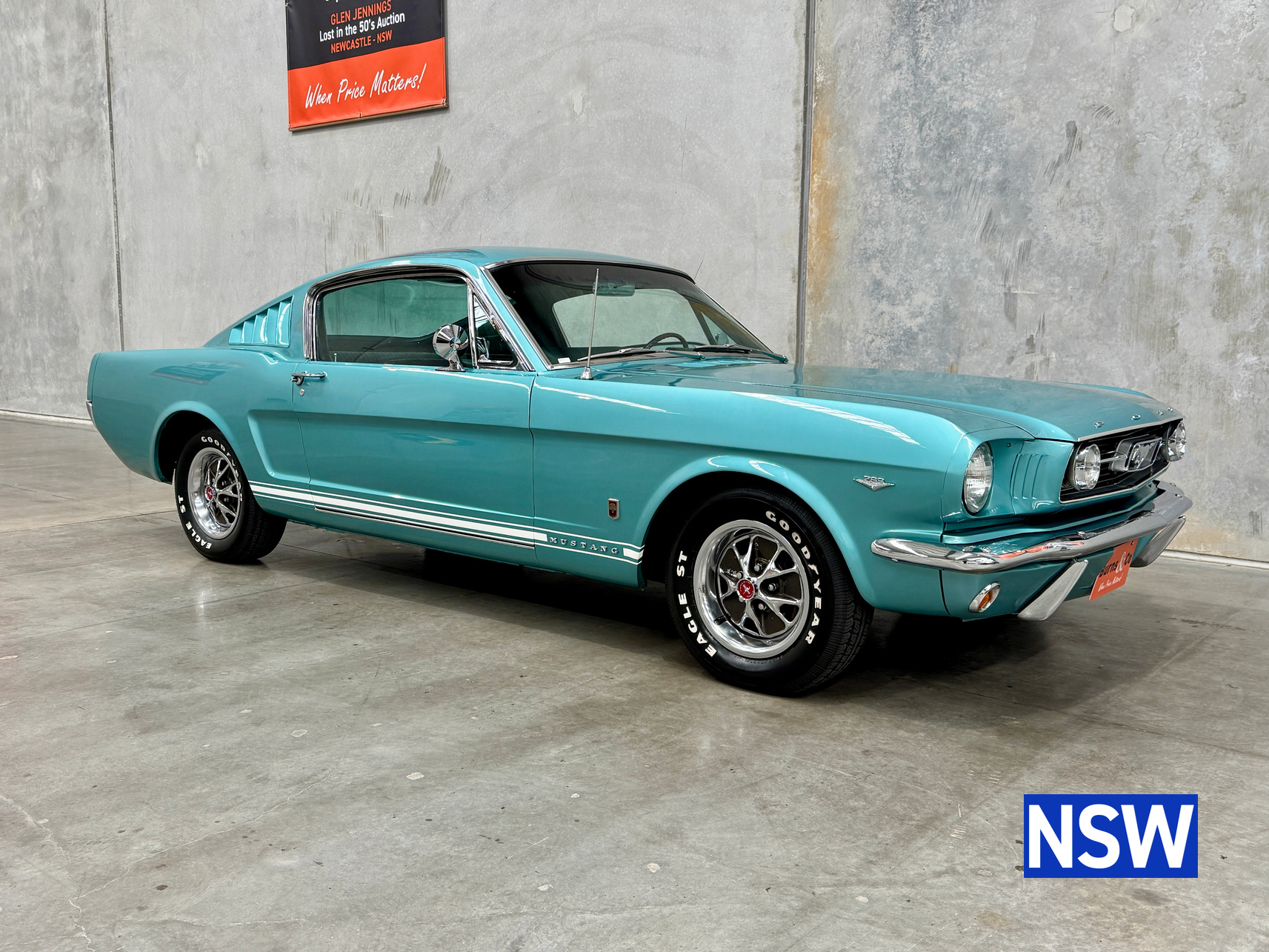 1966 FORD MUSTANG 2+2 289 V8 AUTO FASTBACK