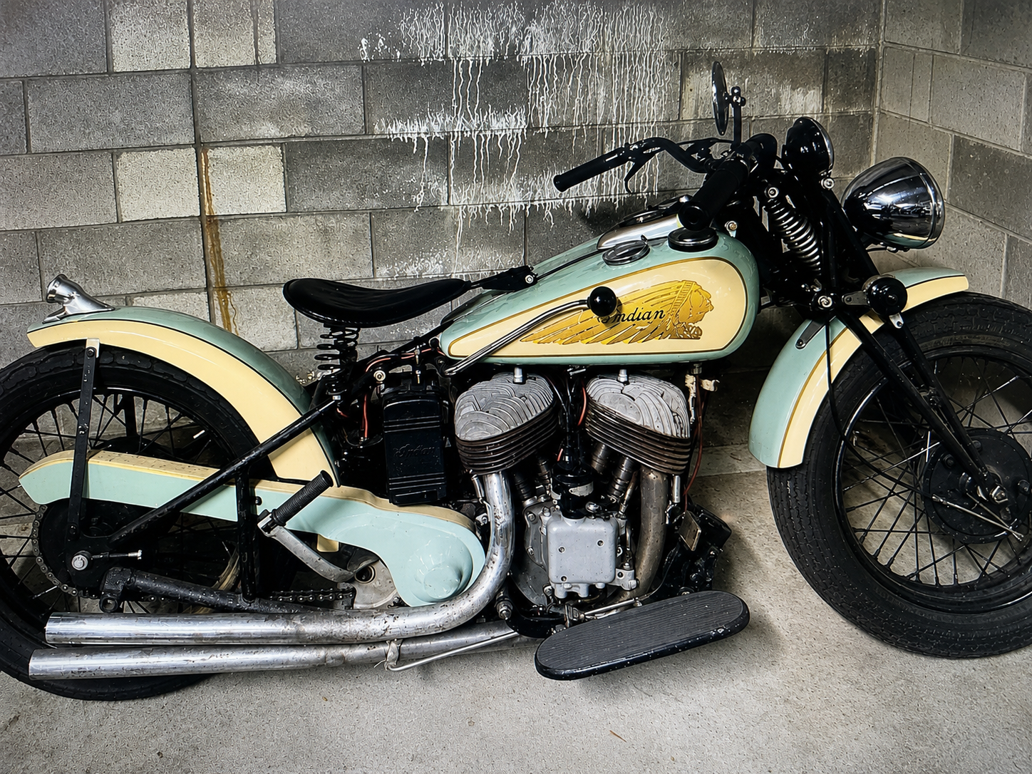 1940 INDIAN SCOUT BOBBER