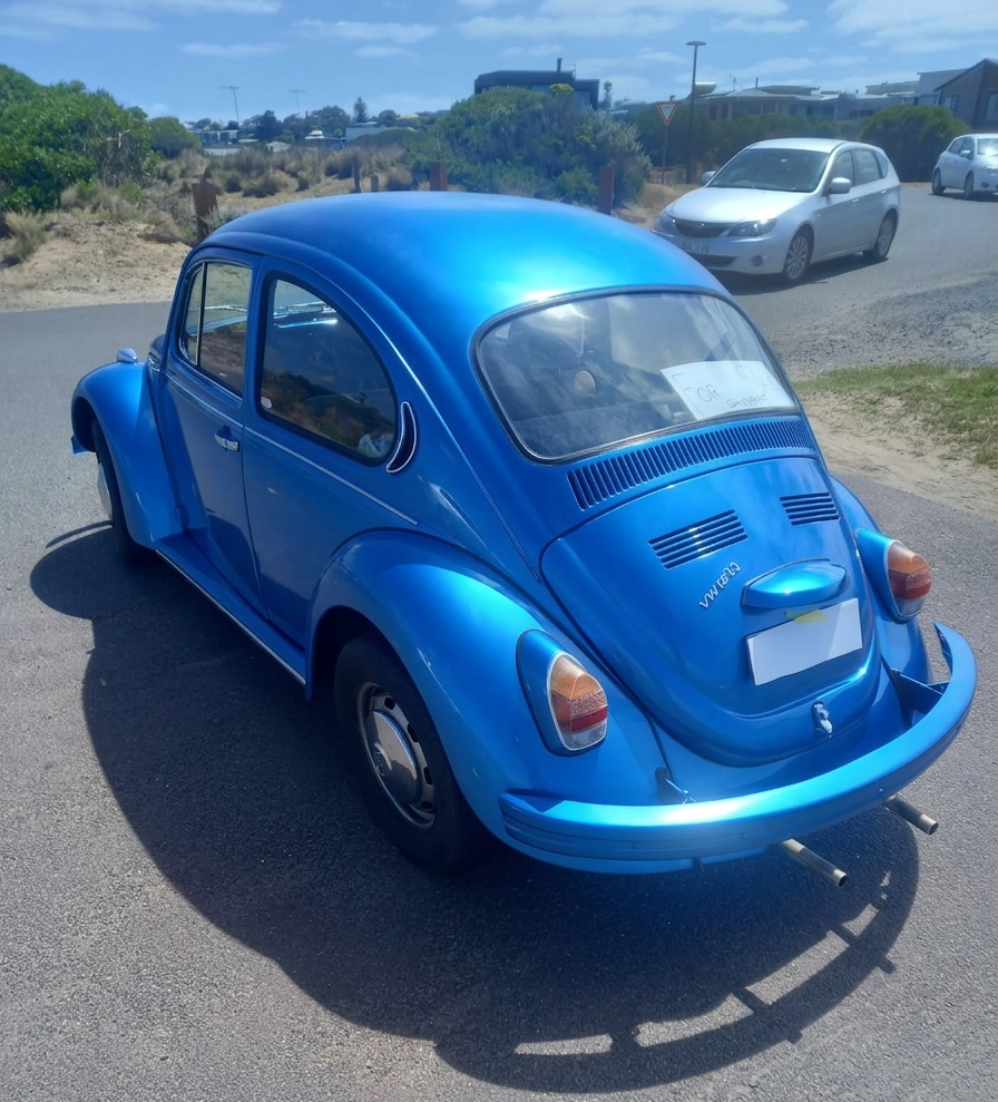 1971 VOLKSWAGEN 1300 BEETLE 4 SP MANUAL 2D SEDAN