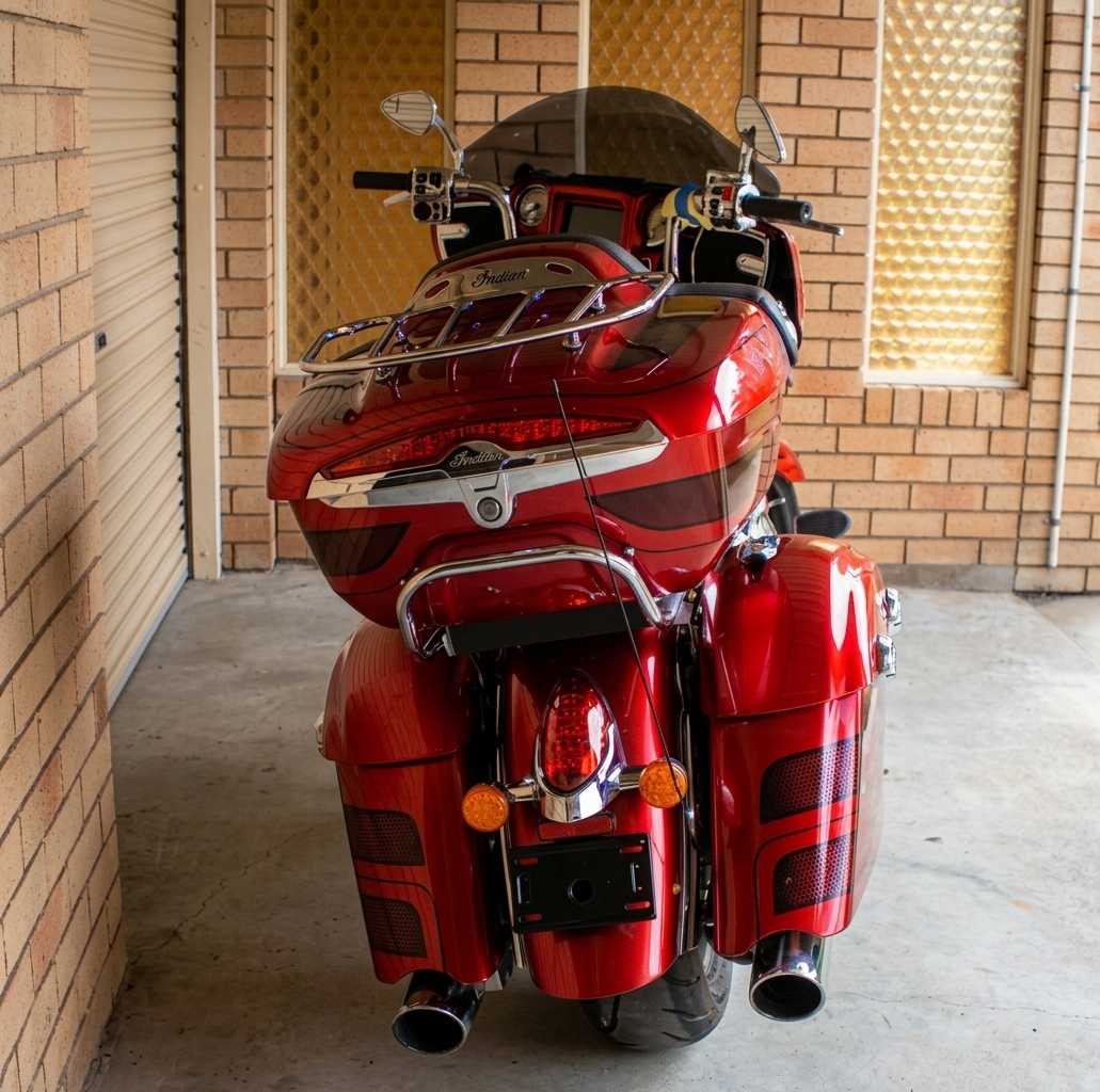 2017 INDIAN ROADMASTER BURGUNDY METALLIC CRUISER