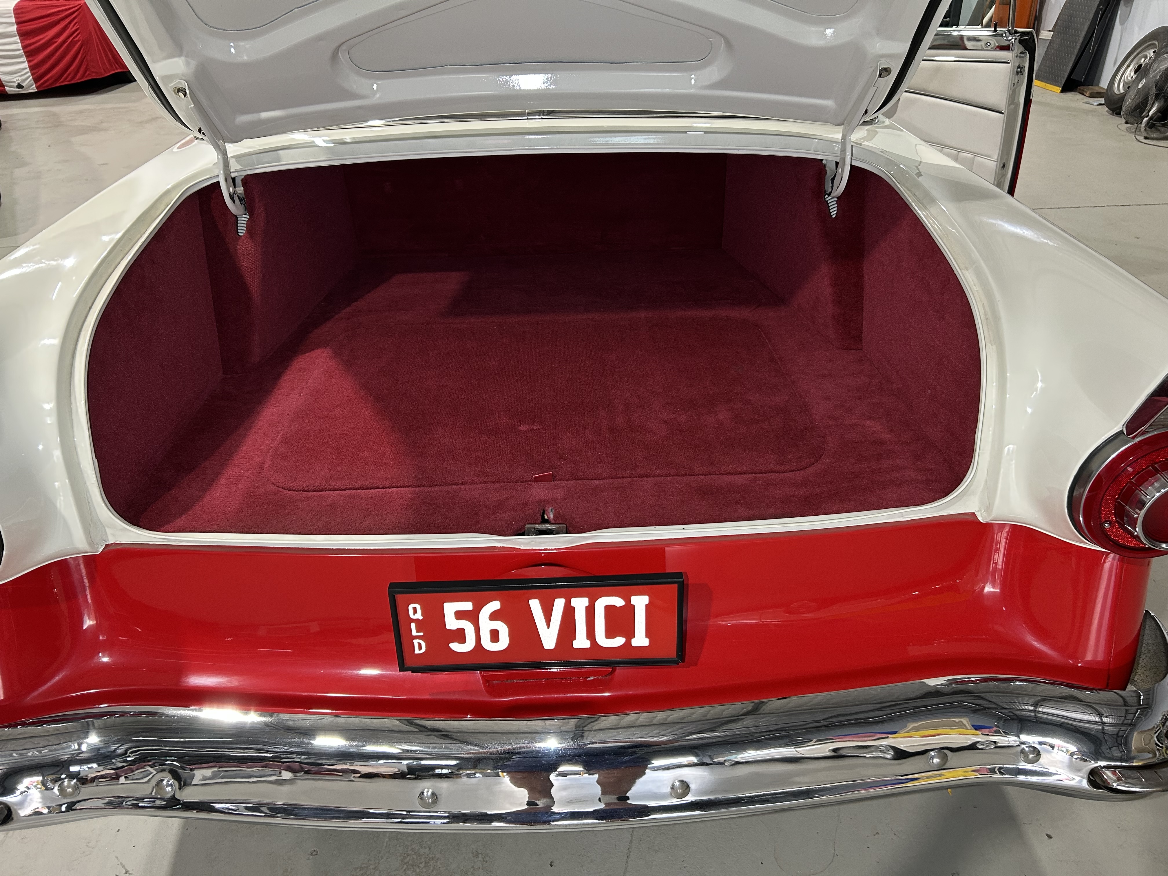 1956 FORD VICTORIA 2 DR SPORTS COUPE
