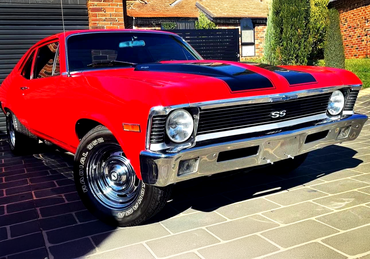 1970 CHEVROLET NOVA SS 4 SP MANUAL COUPE