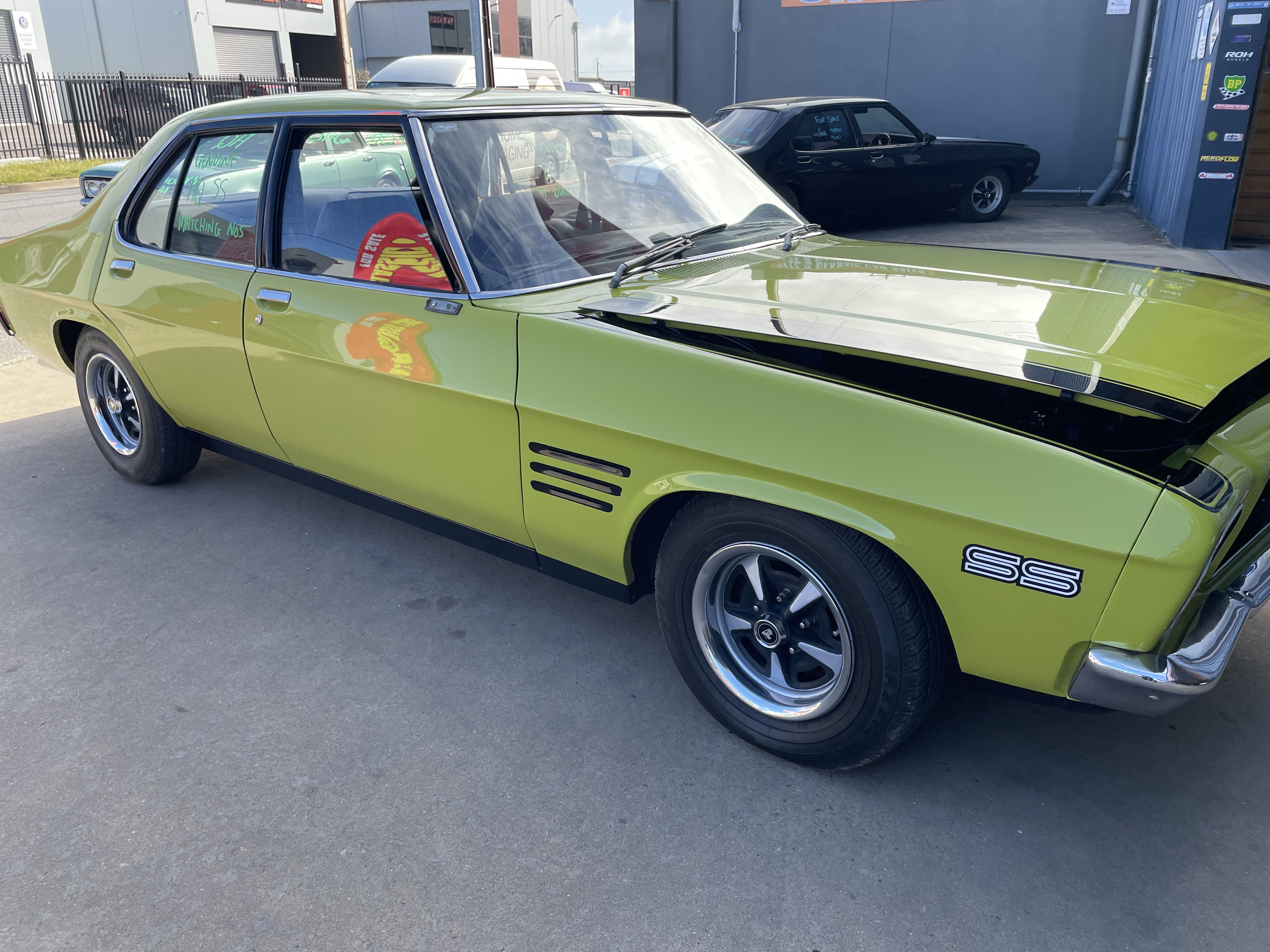1972 HOLDEN HQ SS 4 SP MANUAL 4D SEDAN