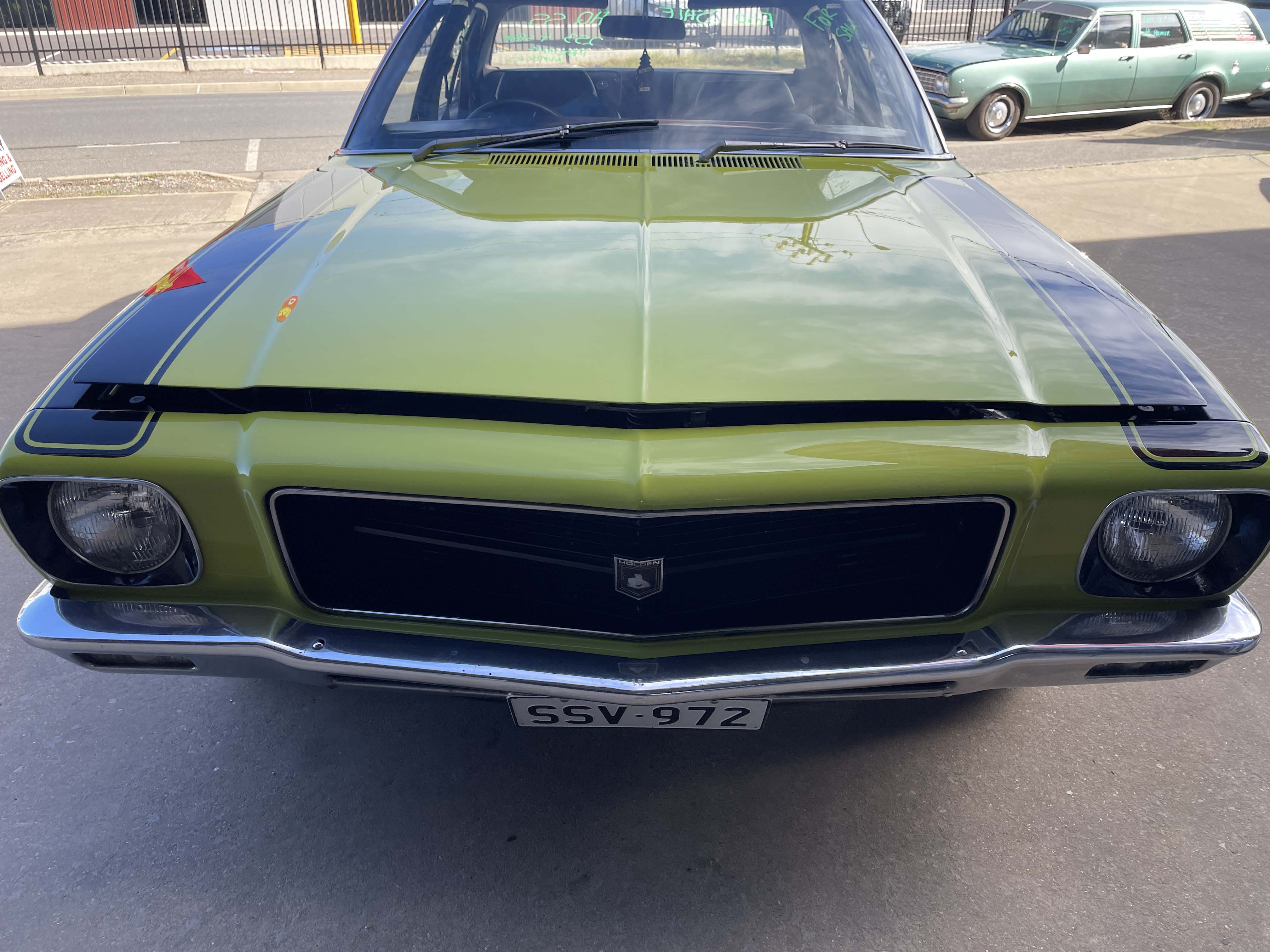 1972 HOLDEN HQ SS 4 SP MANUAL 4D SEDAN
