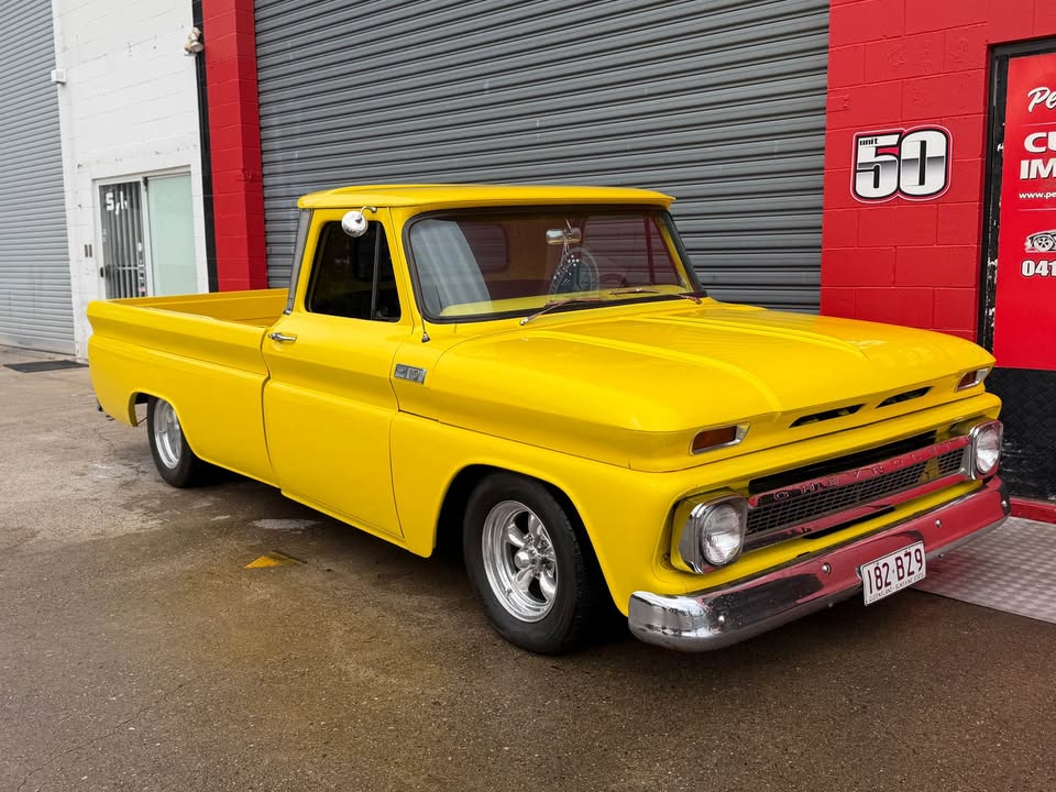 1965 CHEVROLET C10 LONG BED 4 SP MANUAL 2D UTILITY