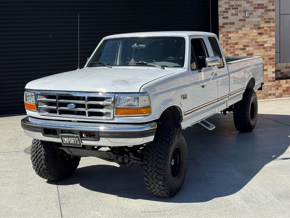 1992 FORD F150 XLT 4X4 EXTRA CAB LONG BED AUTOMATIC UTE