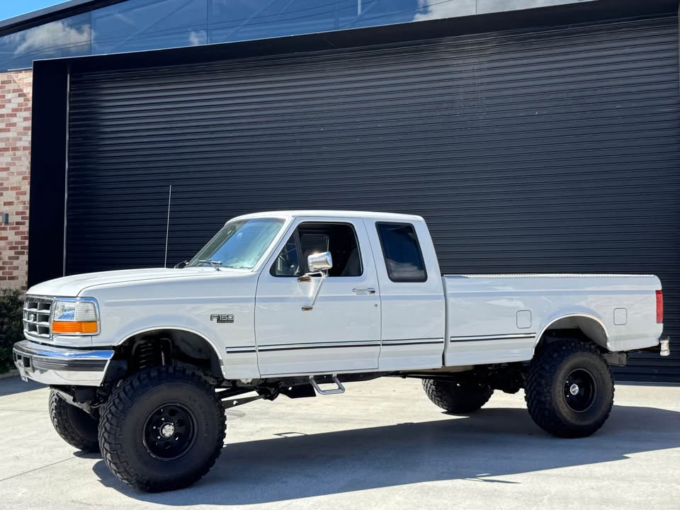 1992 FORD F150 XLT 4X4 EXTRA CAB LONG BED AUTOMATIC UTE