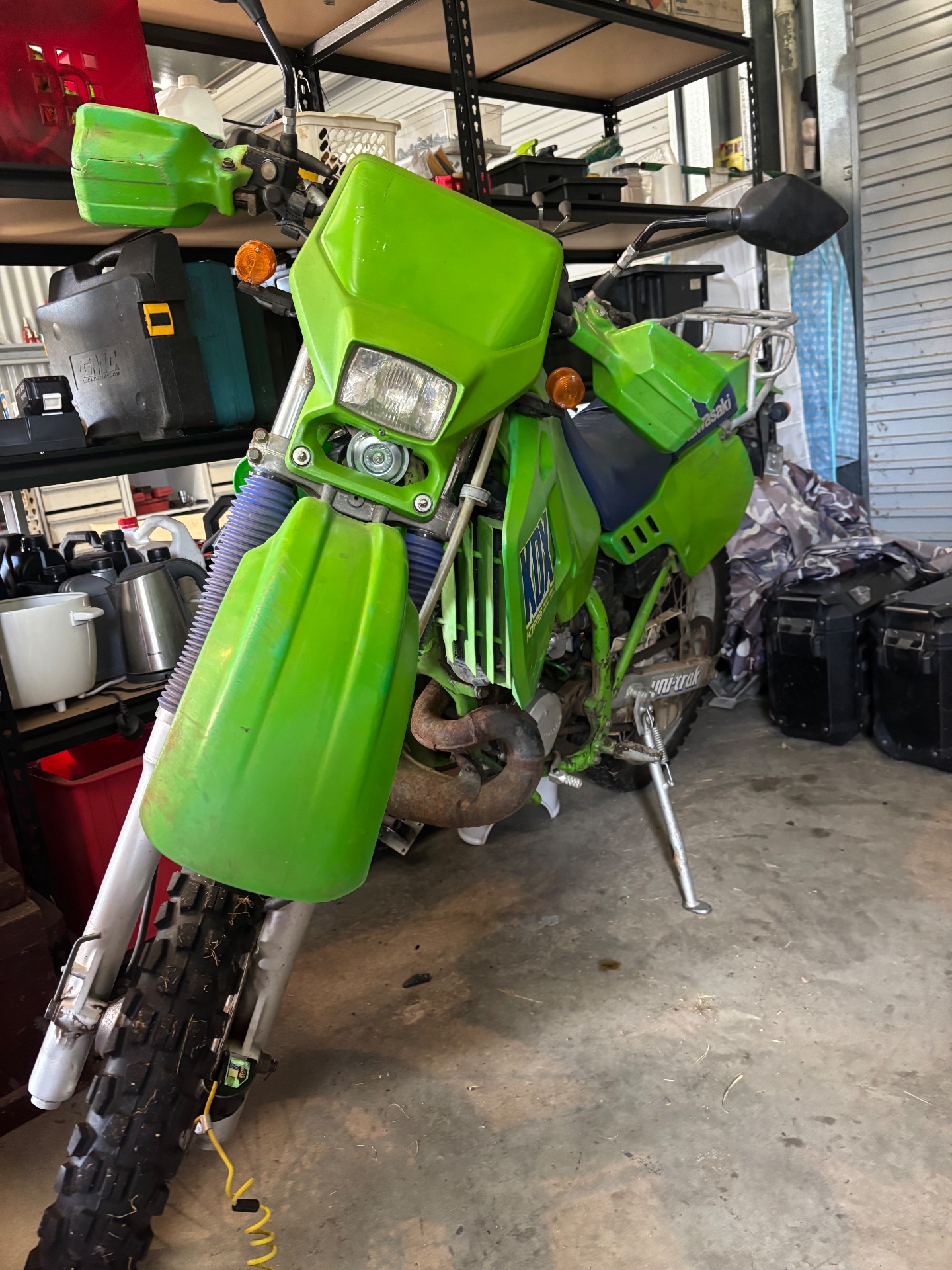 1989 KAWASAKI KDX200 ENDURO