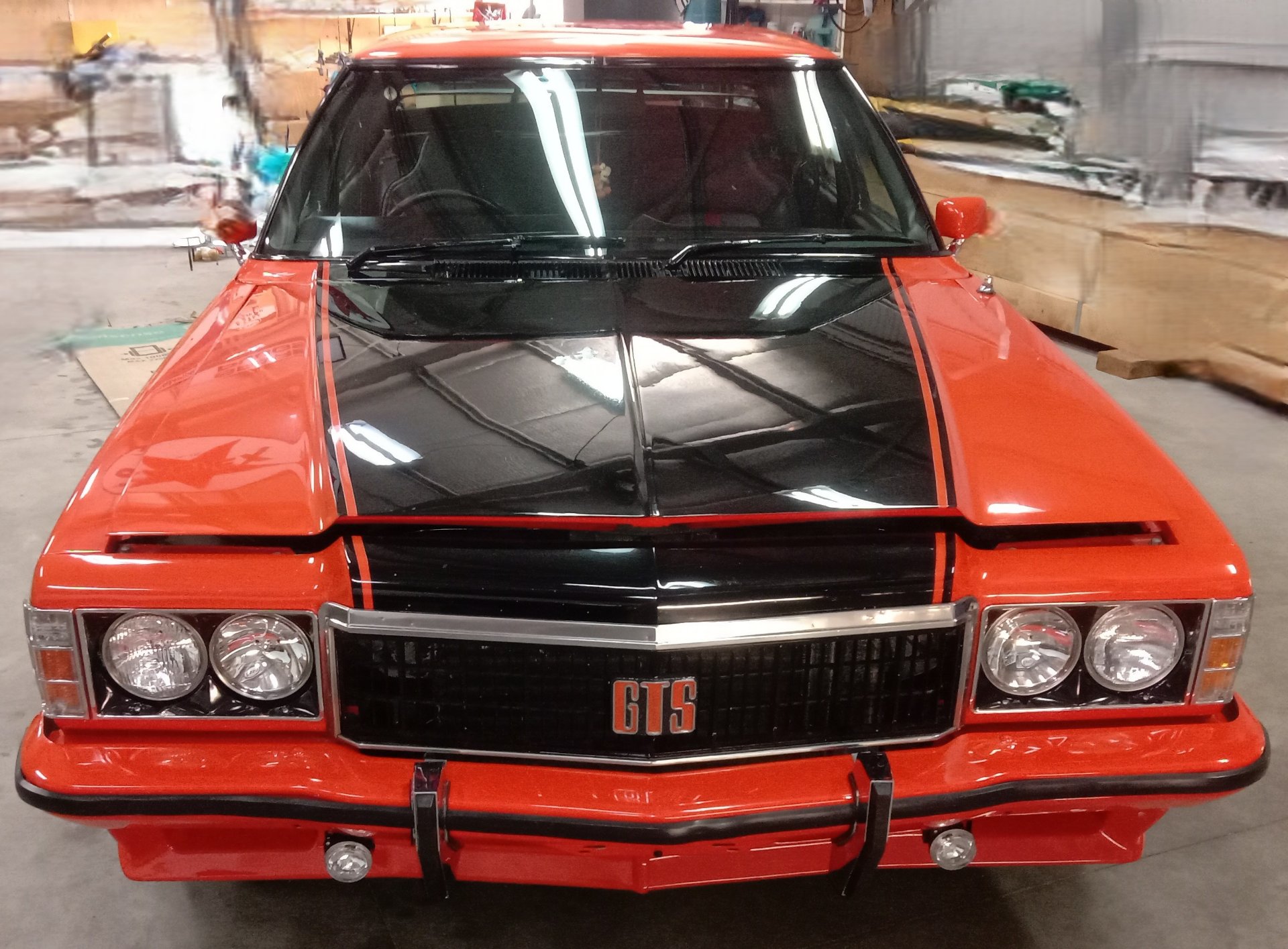1977 HOLDEN MONARO HX GTS 3 SP AUTOMATIC 4D SEDAN