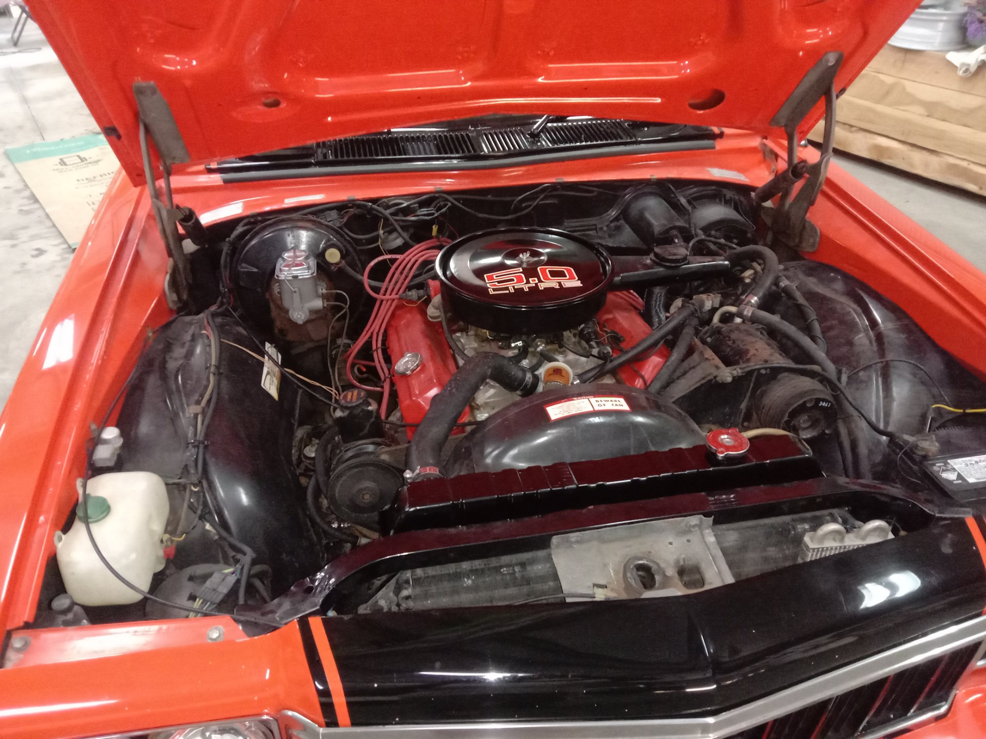 1977 HOLDEN MONARO HX GTS 3 SP AUTOMATIC 4D SEDAN