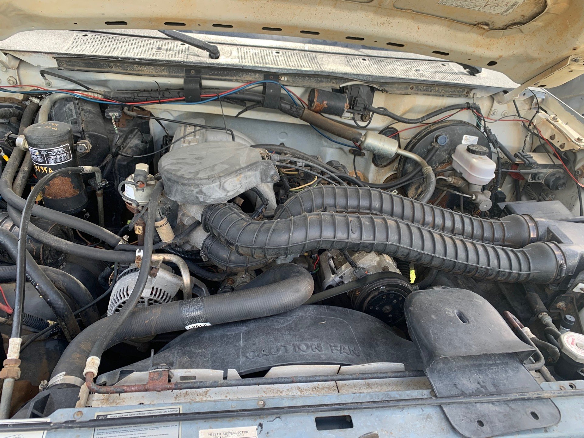 1987 FORD BRONCO 4X4 AUTOMATIC 2D CONVERTIBLE