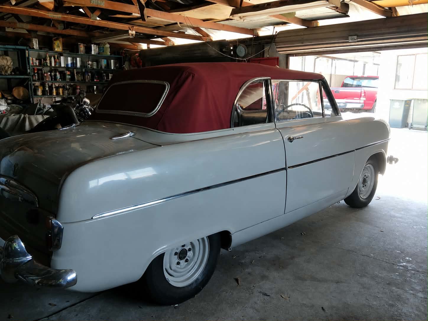 1955 FORD ZEPHYR MK 1 CONVERTIBLE