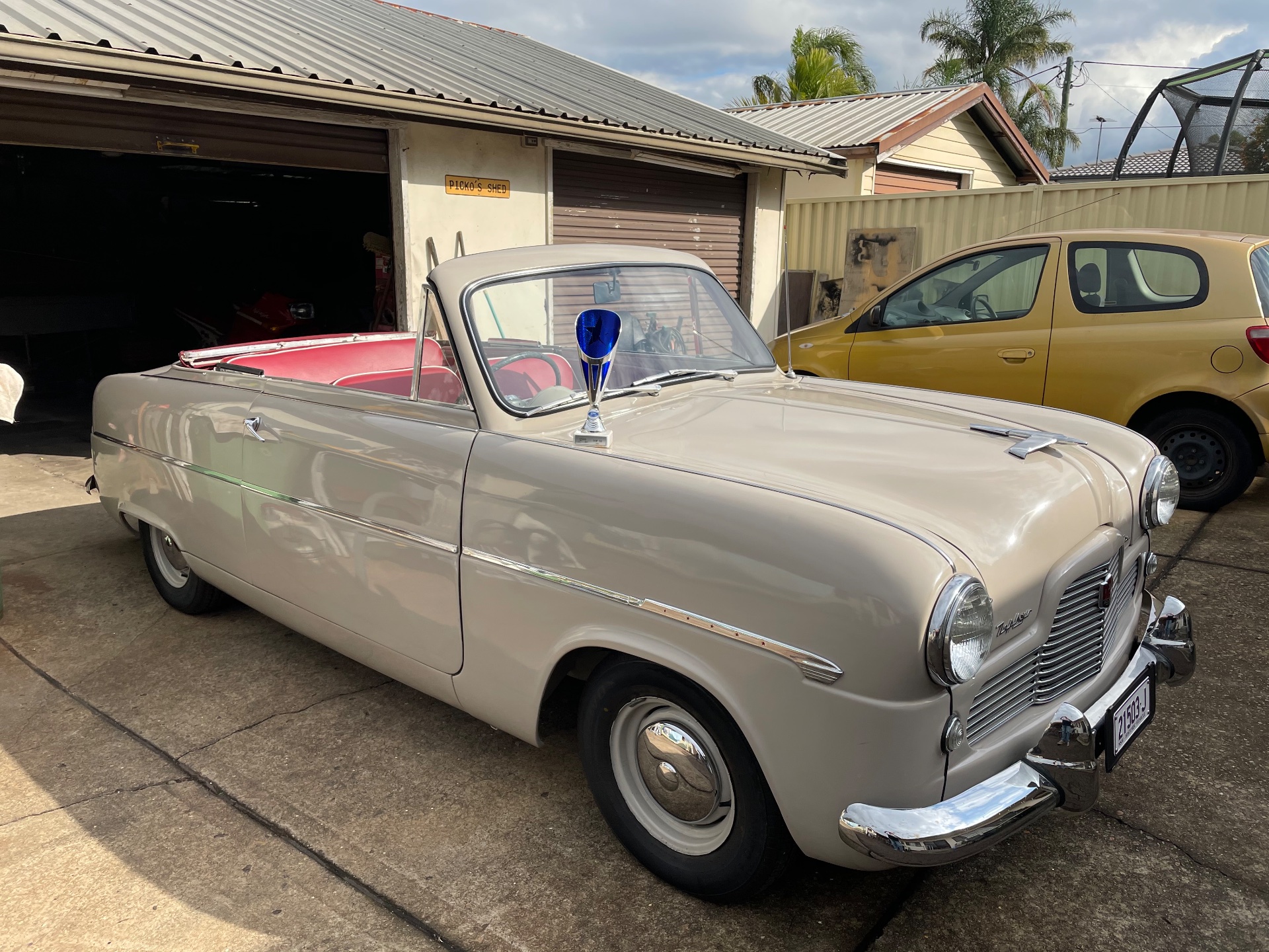 1955 FORD ZEPHYR MK 1 CONVERTIBLE