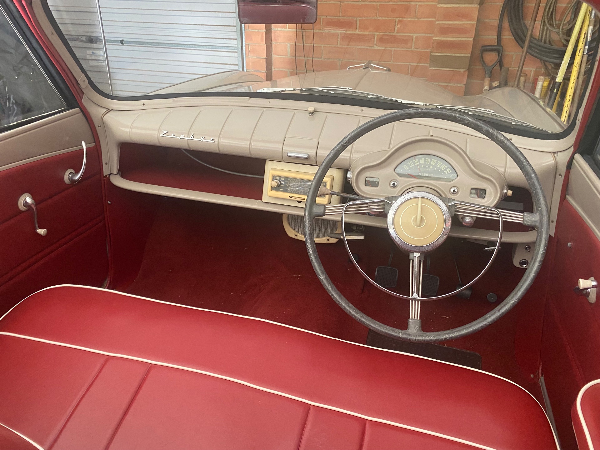1955 FORD ZEPHYR MK 1 CONVERTIBLE
