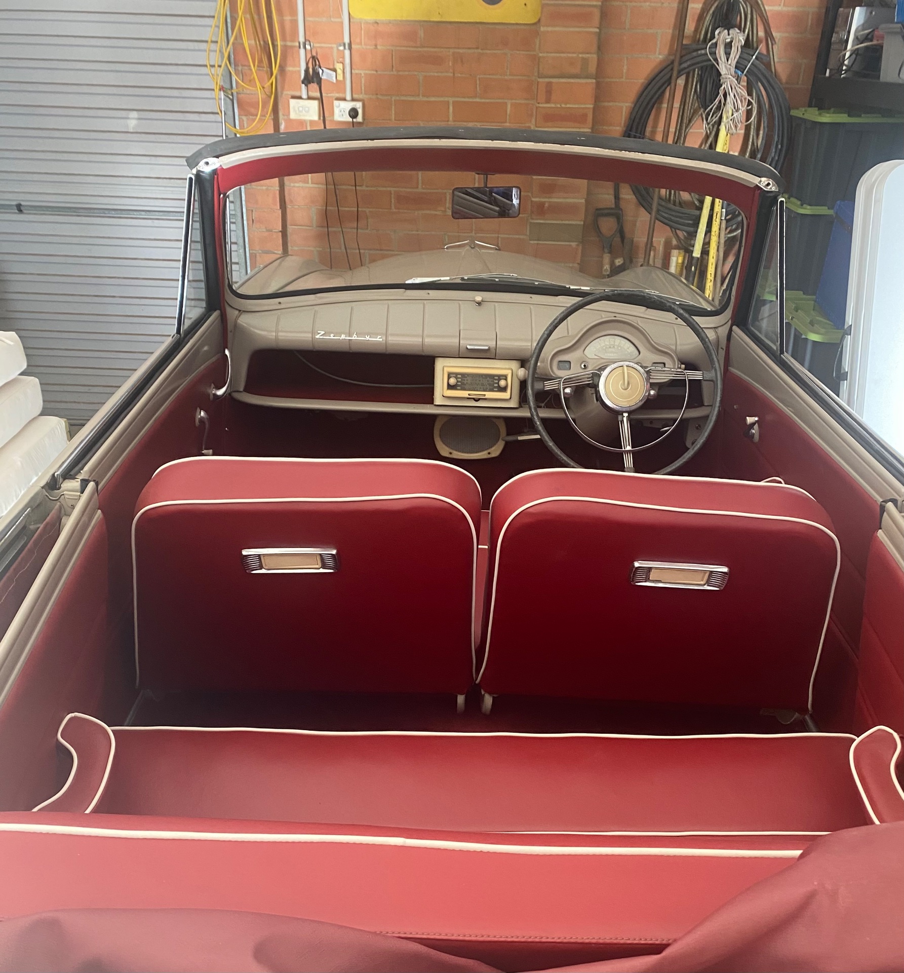 1955 FORD ZEPHYR MK 1 CONVERTIBLE