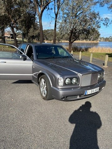2002 BENTLEY ARNAGE SERIES 2 T BLACK LABEL 4 SP AUTOMATIC 4D SEDAN