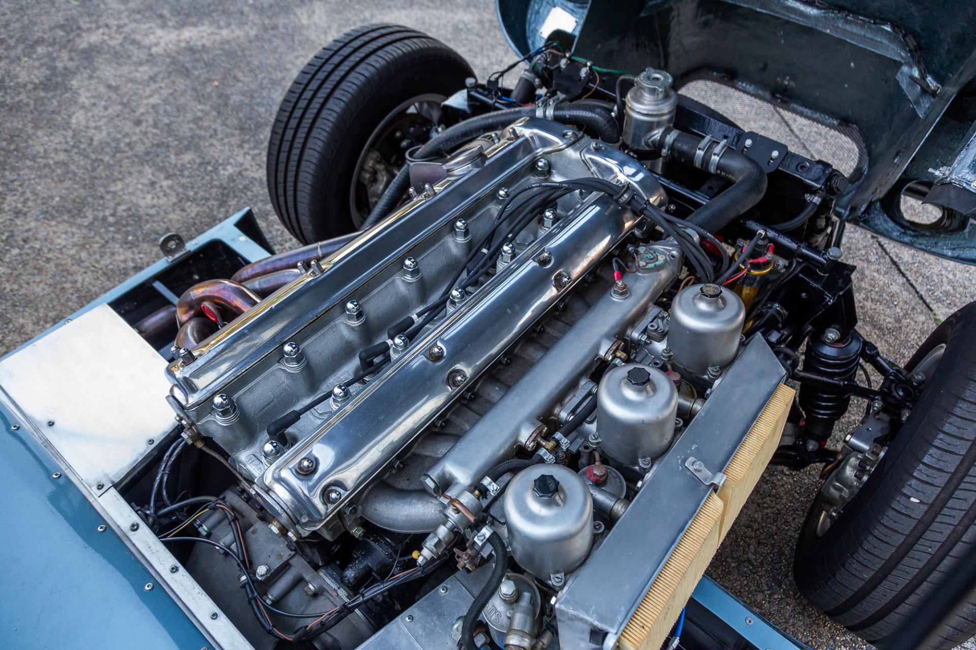1958 LISTER KNOBBLY 4 SP MAN + OVERDRIVE ROADSTER REPLICA