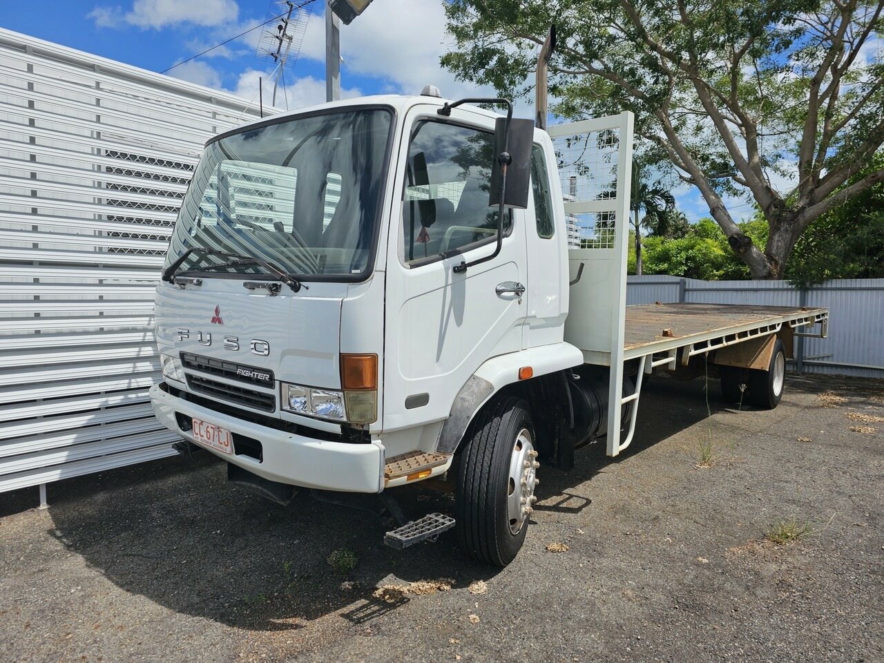 2009 MITSUBISHI FUSO FIGHTER FK MY08 FK62F 7.0 XLWB 6 SP MANUAL 2D CAB CHASSIS