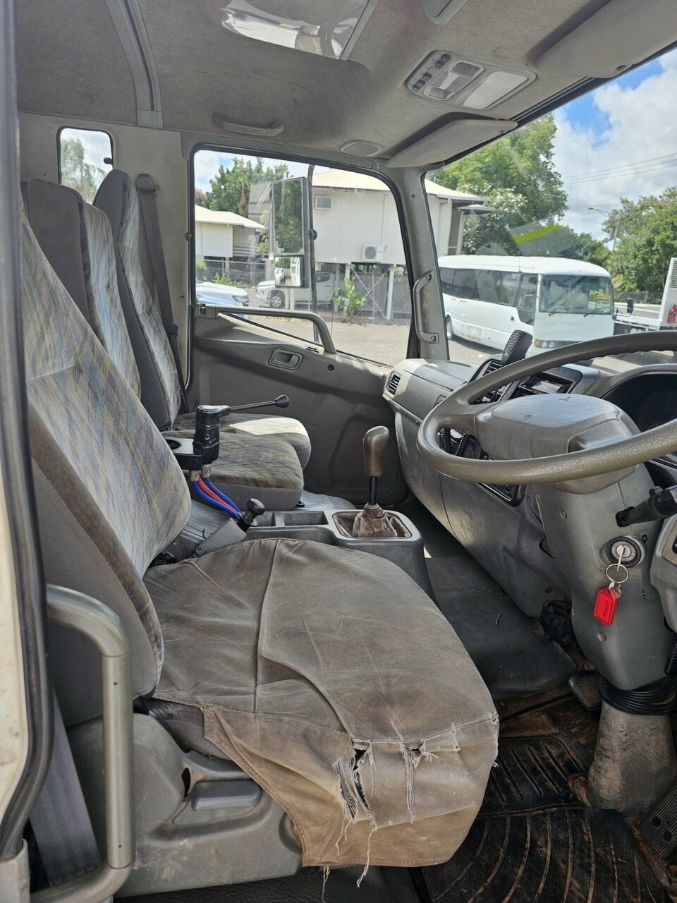 2009 MITSUBISHI FUSO FIGHTER FK MY08 FK62F 7.0 XLWB 6 SP MANUAL 2D CAB CHASSIS