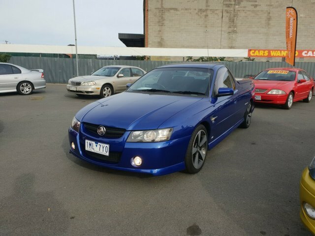 2006 HOLDEN UTE VZ MY06 4 SP AUTOMATIC 2D UTILITY