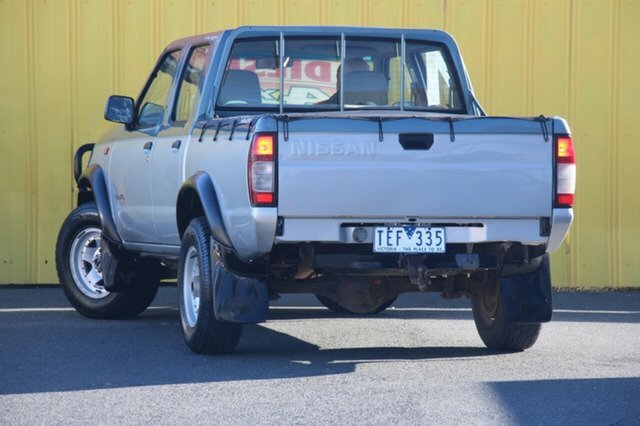 1999 NISSAN NAVARA D22 5 SP MANUAL 4D UTILITY
