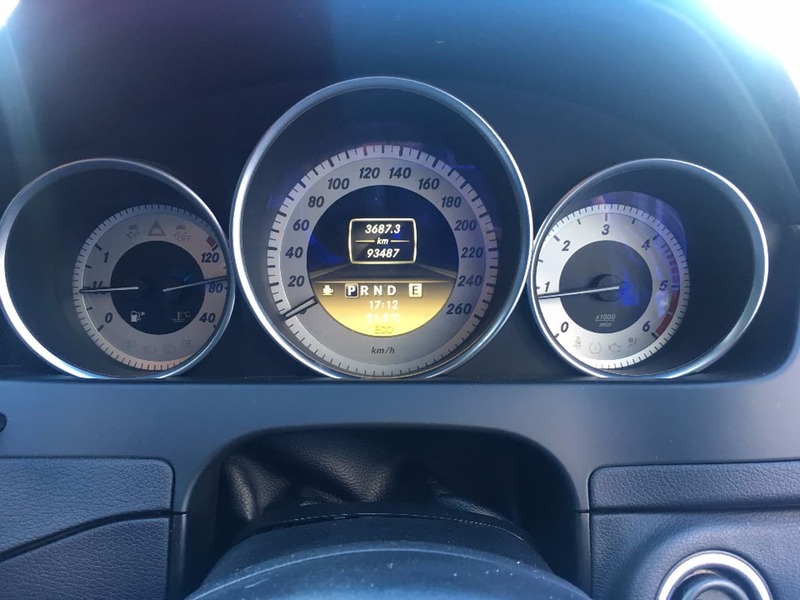 2011 MERCEDES-BENZ C250 CDI BLUEEFFICIENCY C204