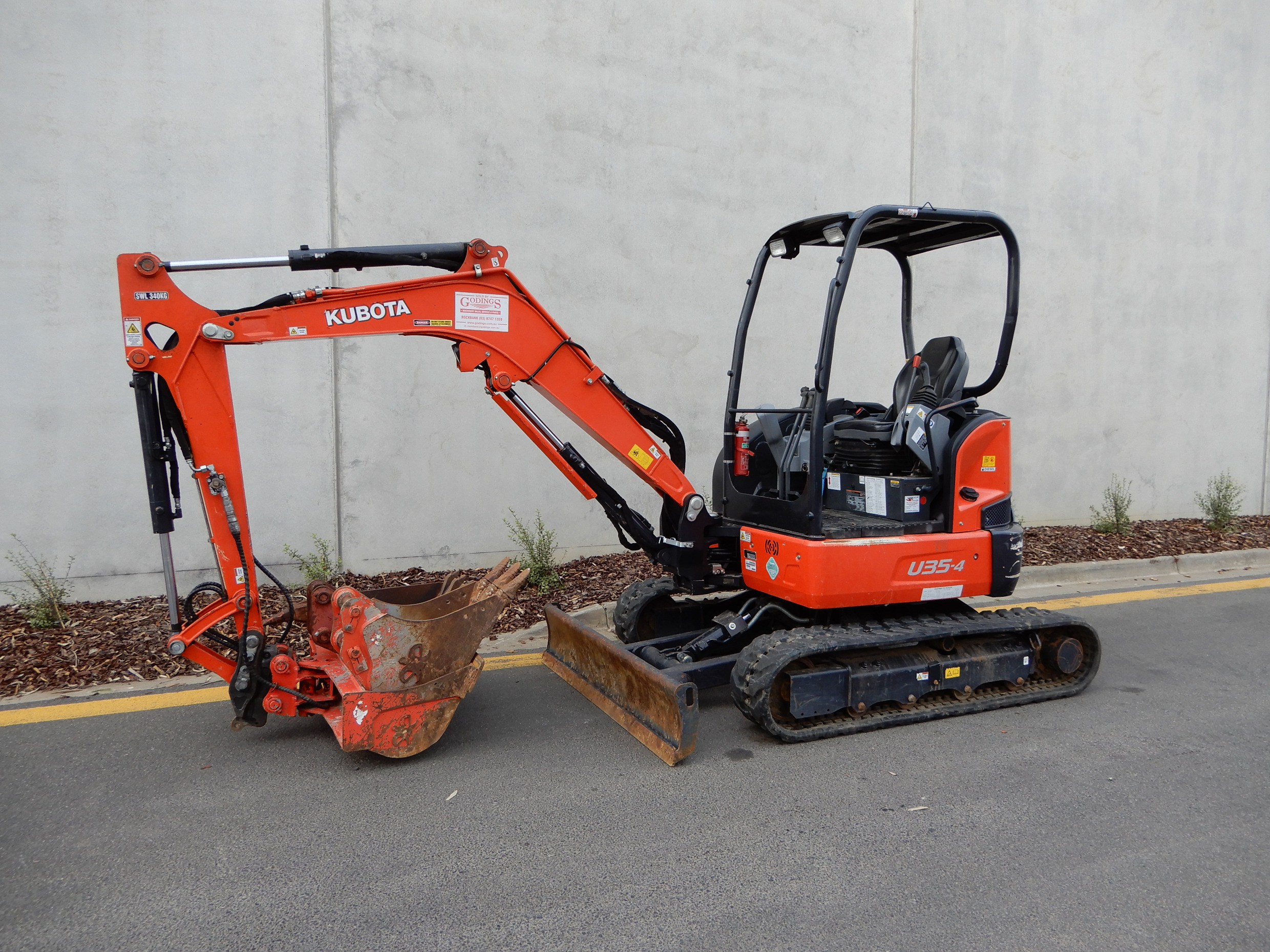 2010 KUBOTA U35-4 EXCAVATOR