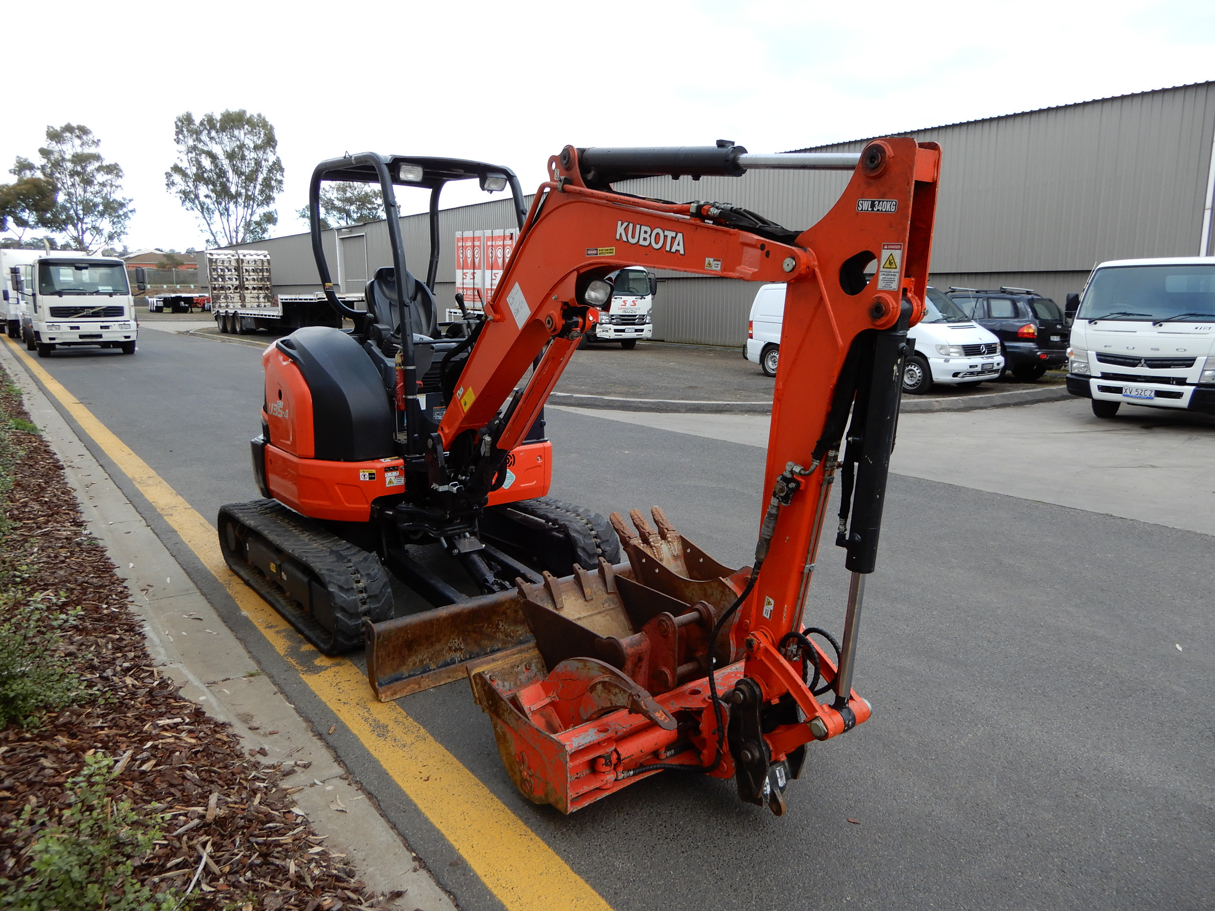 2010 KUBOTA U35-4 EXCAVATOR