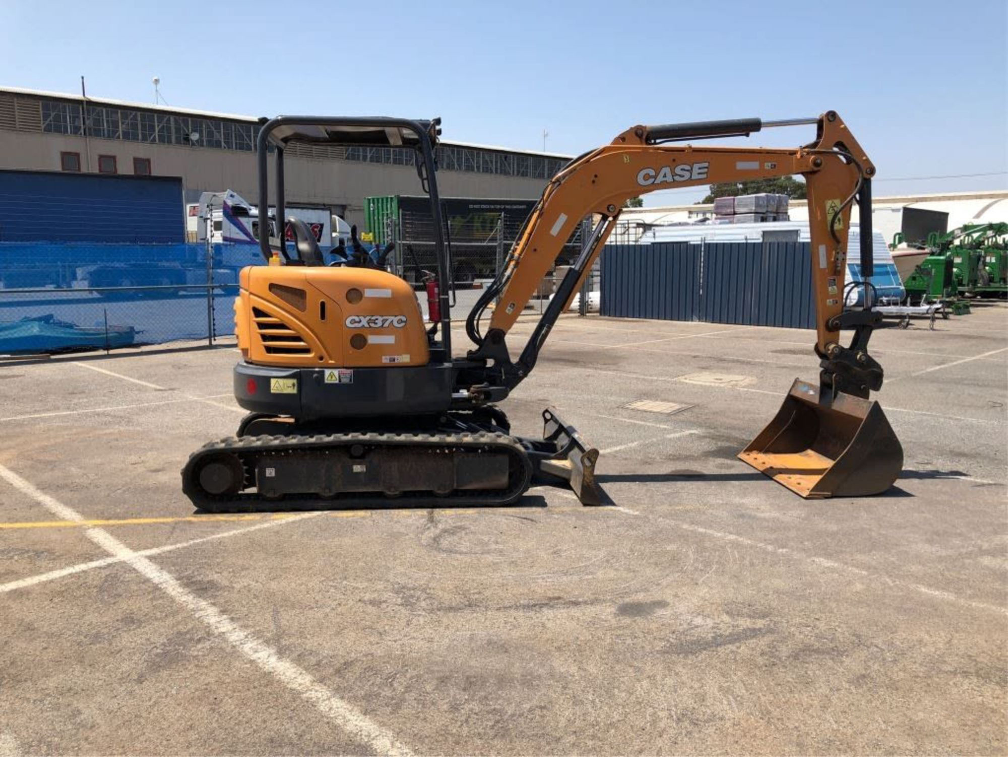 2018 CASE CX37C TRACKED EXCAVATOR 