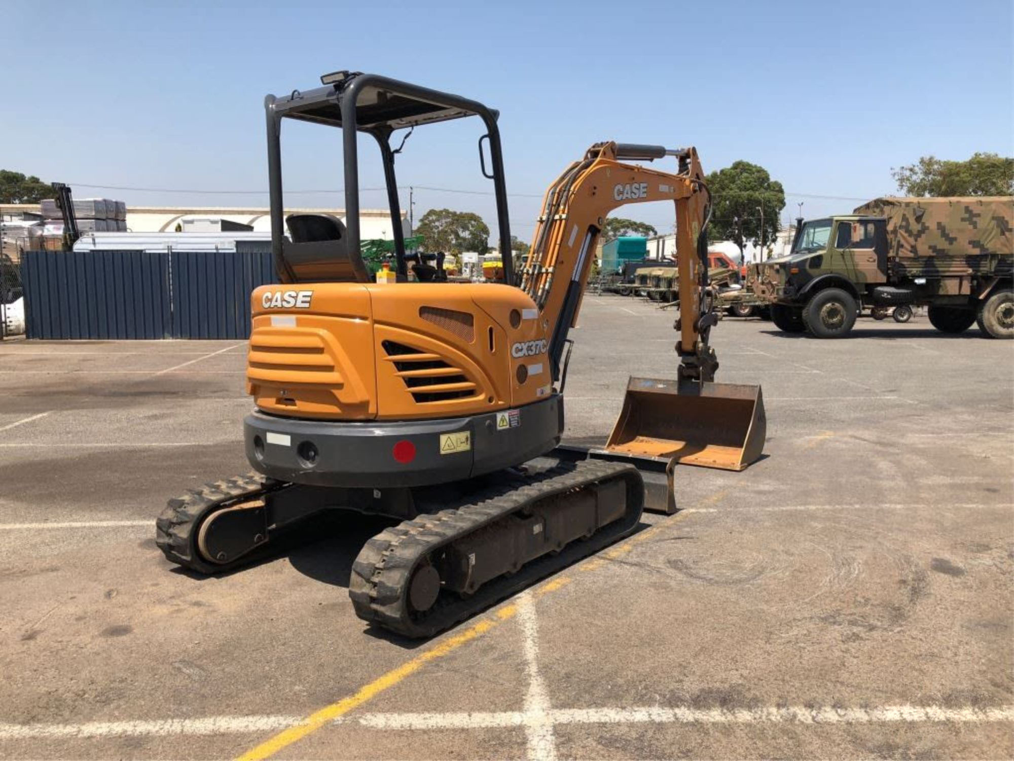 2018 CASE CX37C TRACKED EXCAVATOR 