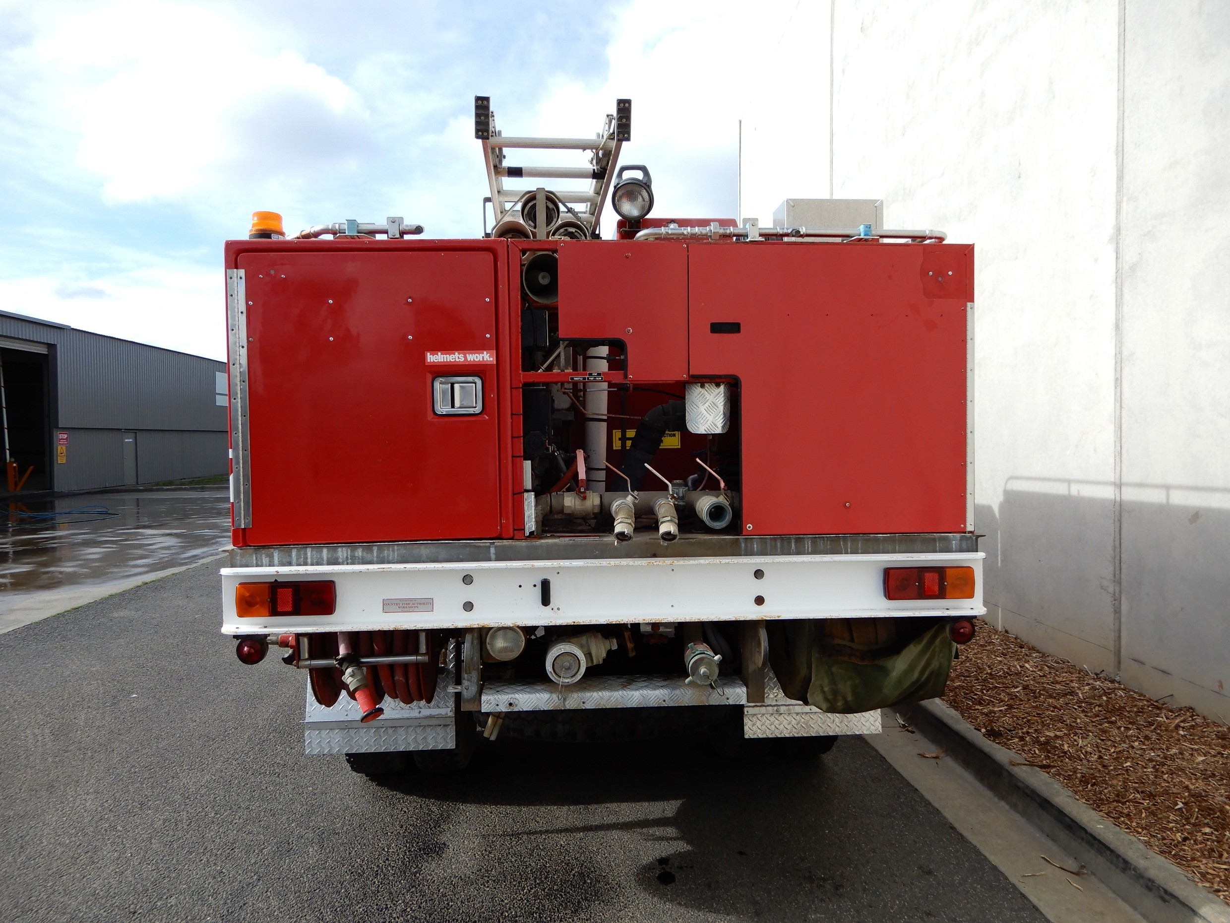 1990 HINO FT 4WD FIRE TRUCK