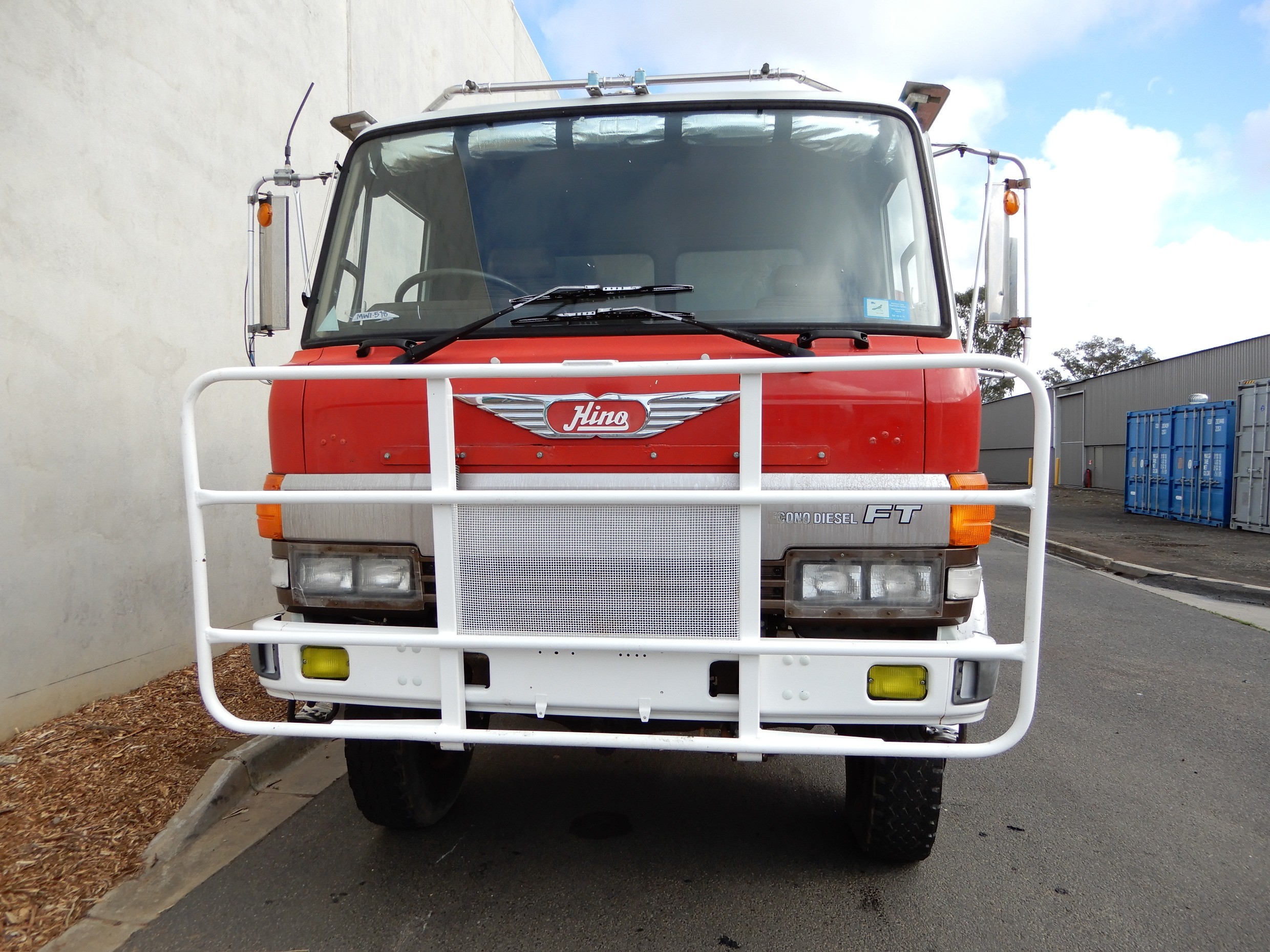 1990 HINO FT 4WD FIRE TRUCK