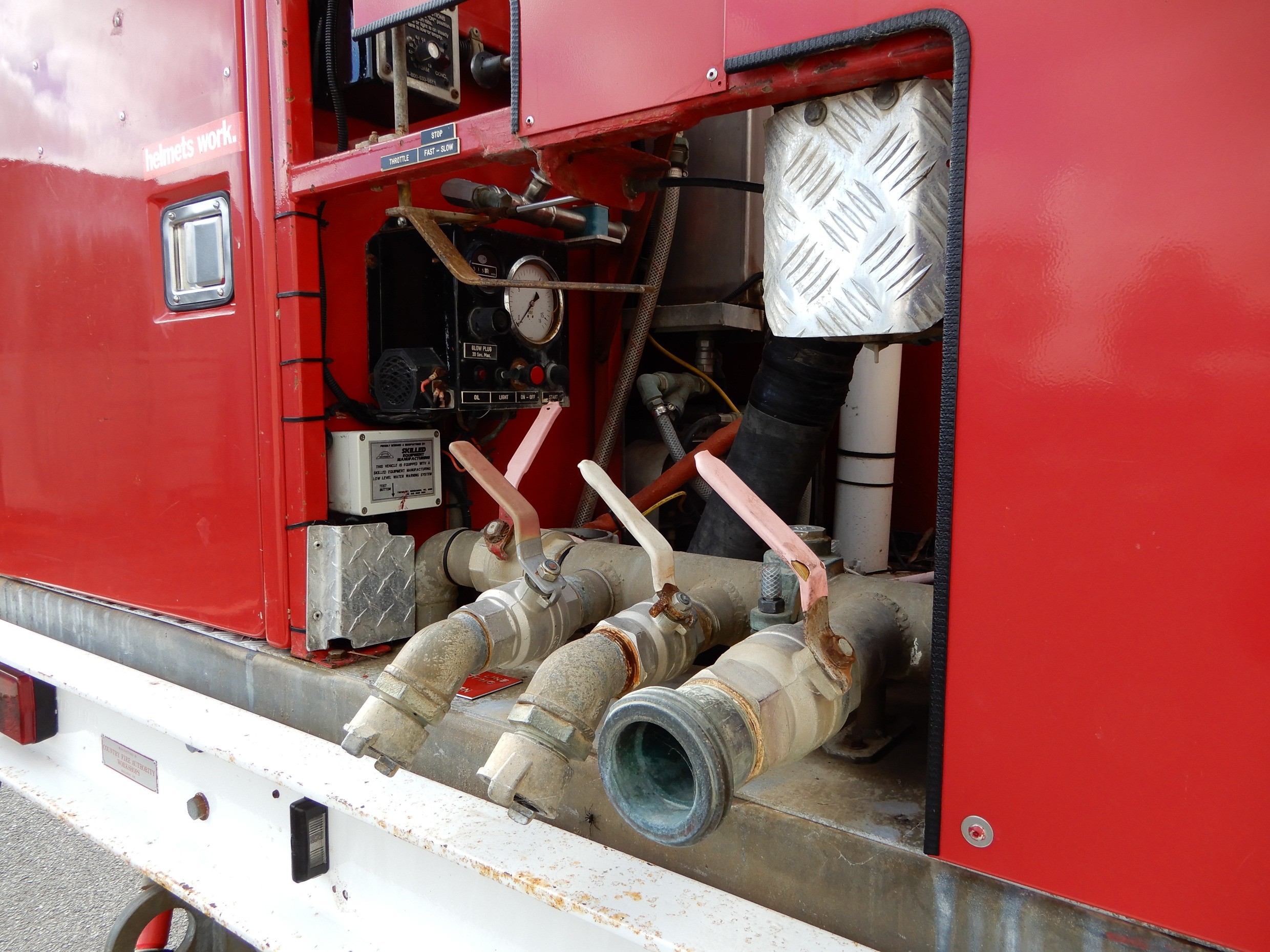 1990 HINO FT 4WD FIRE TRUCK