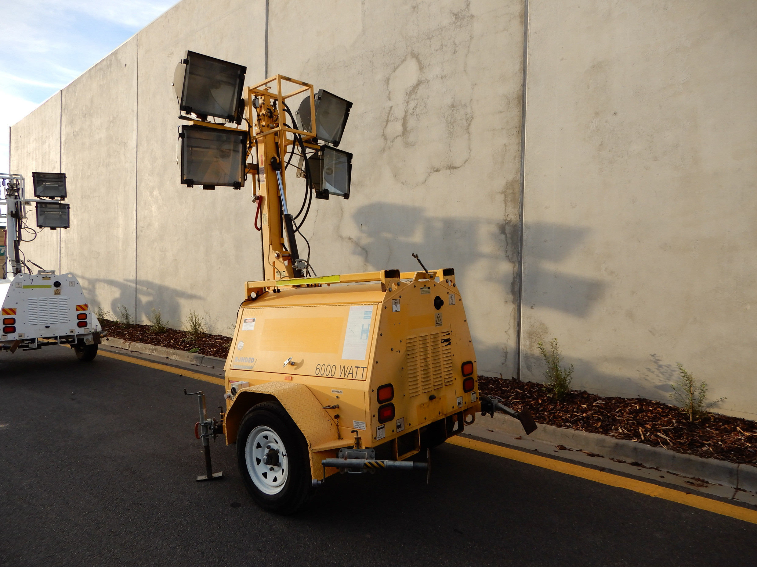 2007 BLISS FOX LIGHT TOWER TAG TRAILER