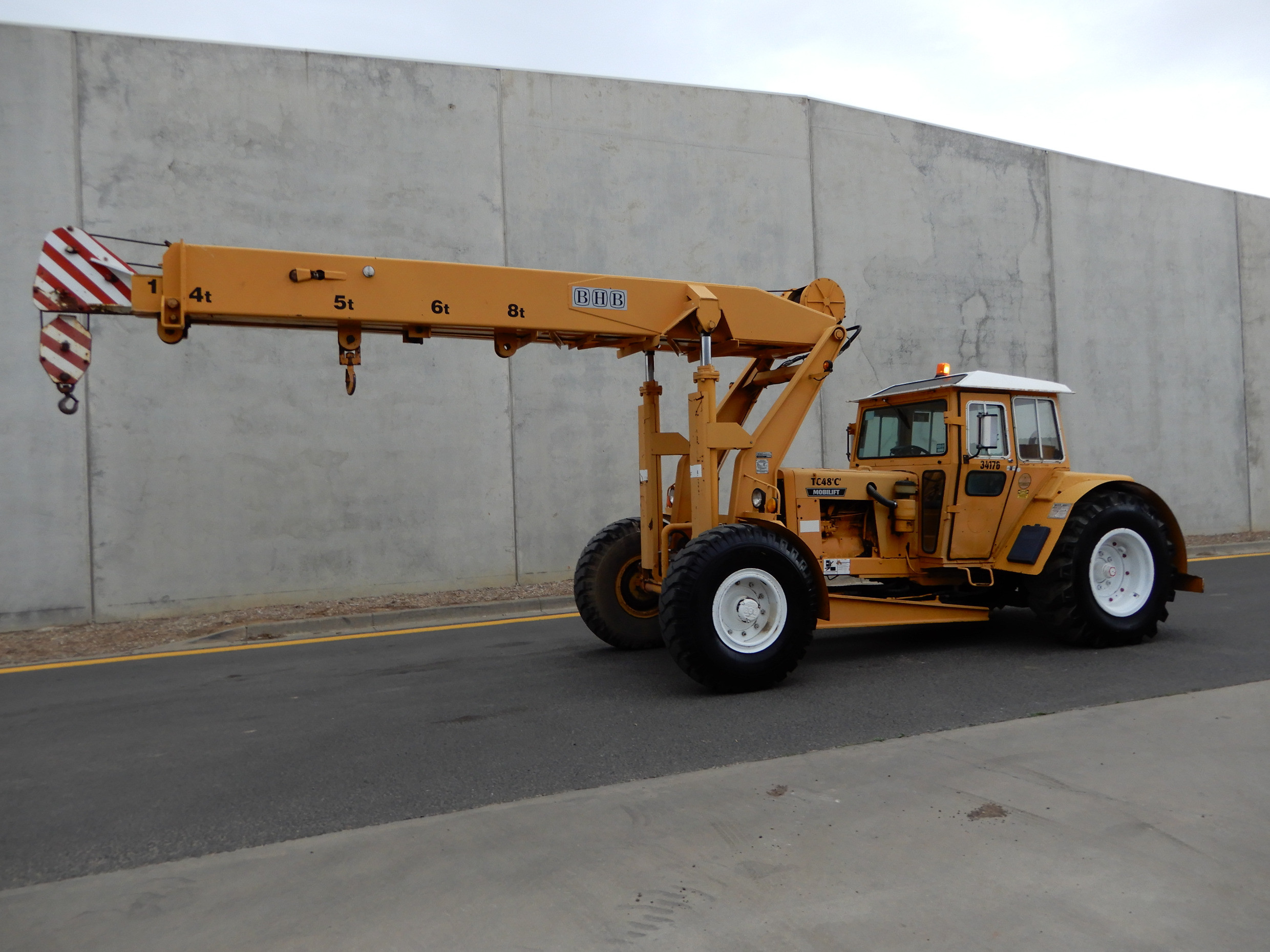 1979 CHAMBERLAIN TC48C CRANE MOBILE/TRACTOR CRANE