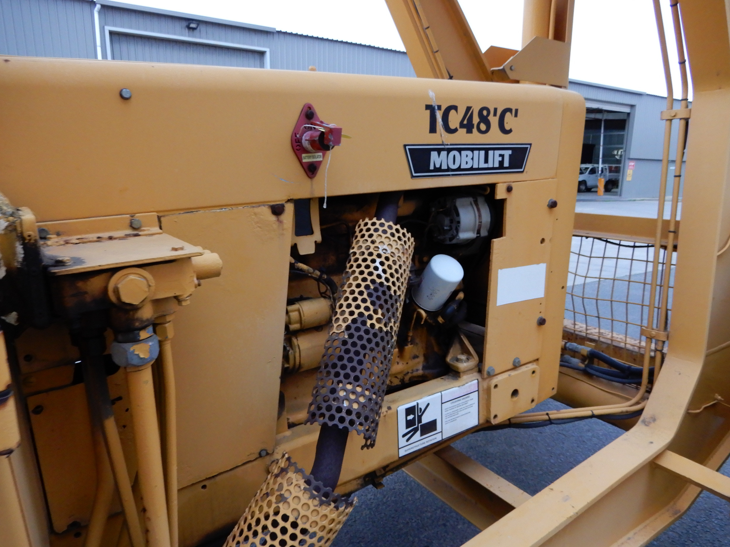 1979 CHAMBERLAIN TC48C CRANE MOBILE/TRACTOR CRANE
